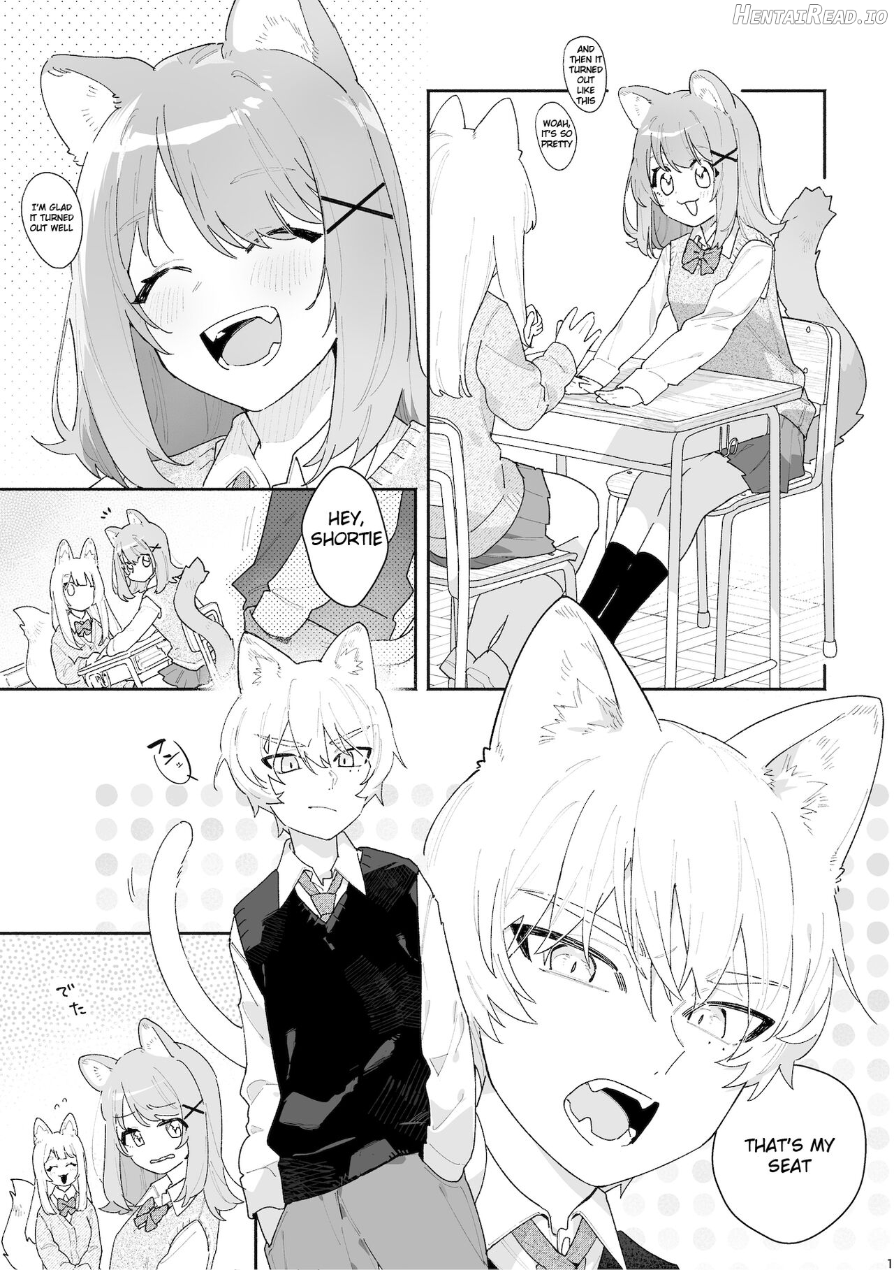 ♂ ga Uke. Neko-chan x Neko-kun Chapter 1 - page 2