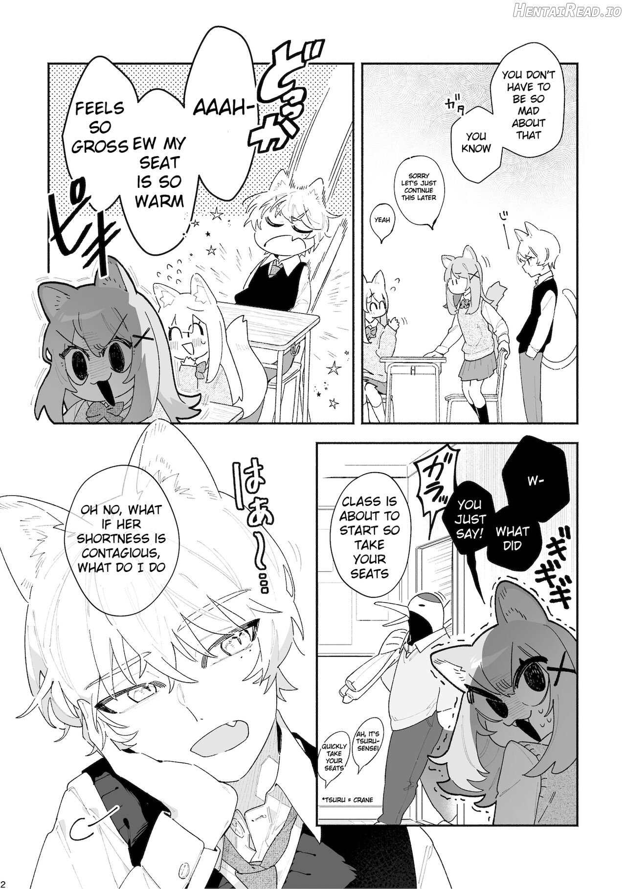 ♂ ga Uke. Neko-chan x Neko-kun Chapter 1 - page 3