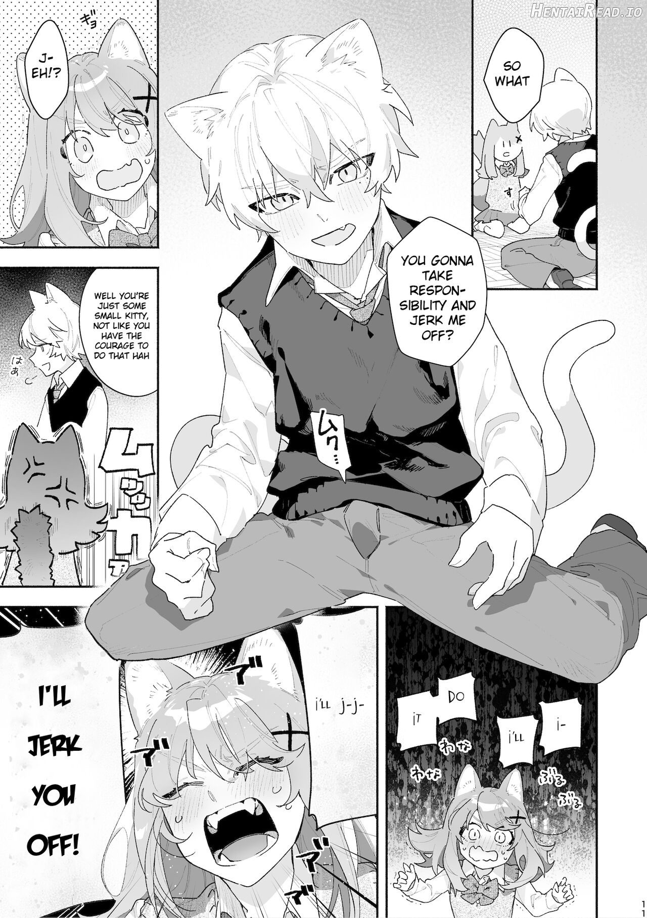 ♂ ga Uke. Neko-chan x Neko-kun Chapter 1 - page 12