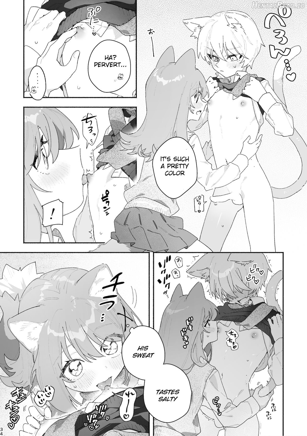 ♂ ga Uke. Neko-chan x Neko-kun Chapter 1 - page 35