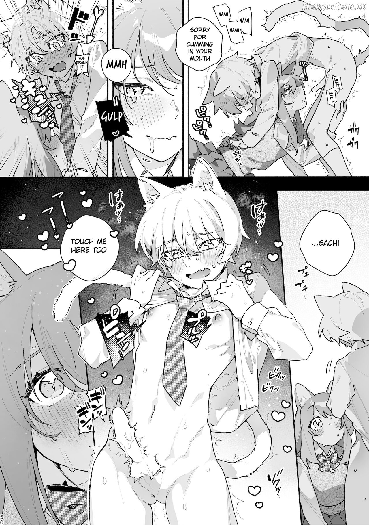 ♂ ga Uke. Neko-chan x Neko-kun Chapter 1 - page 51