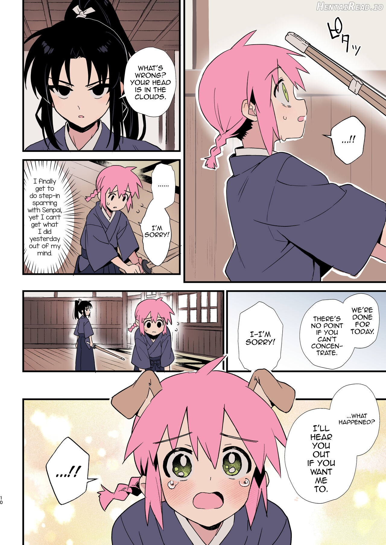 Shoujiki na Kouhai wa Senpai ni Tanomitai Chapter 1 - page 8