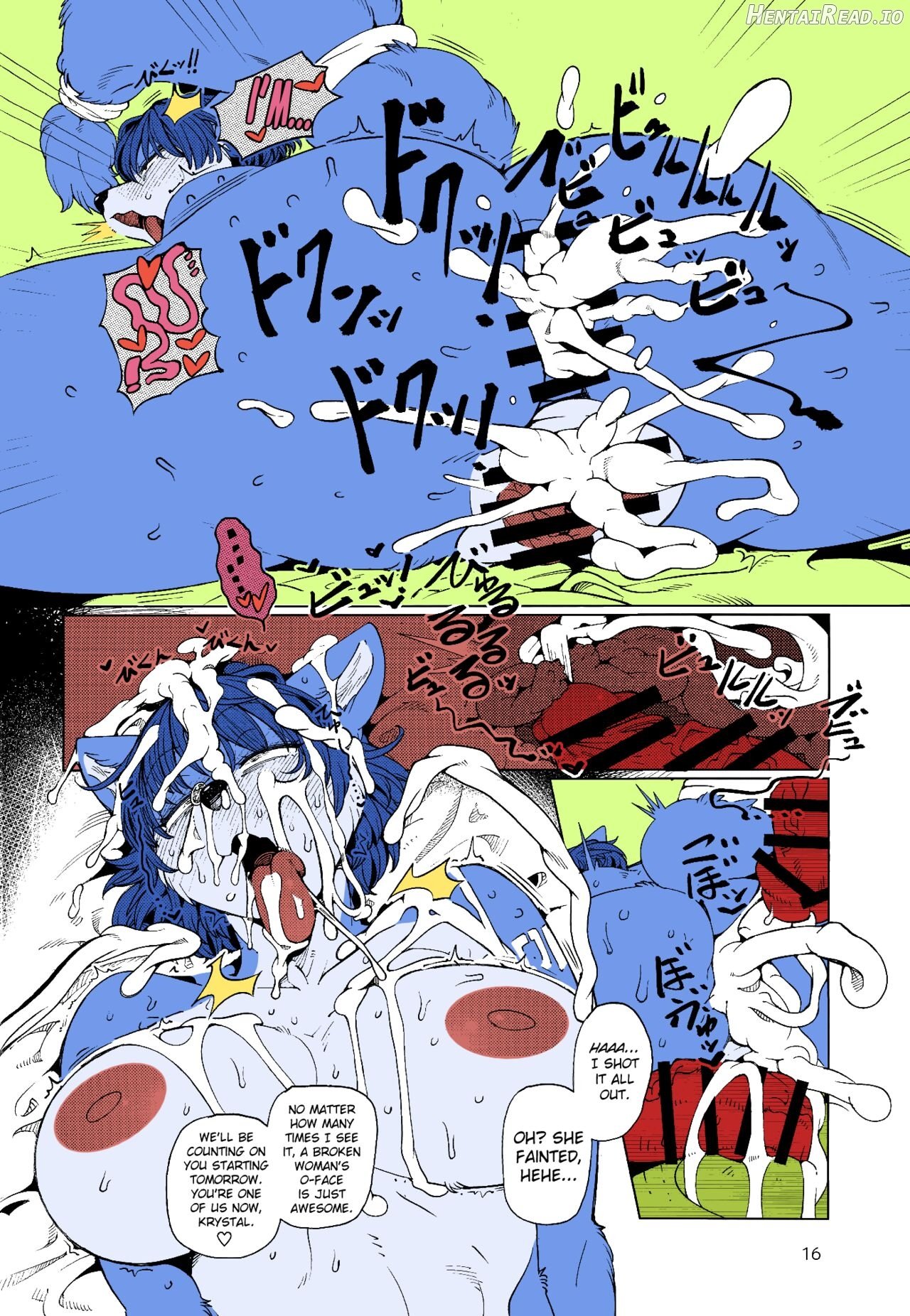 Foxy - Colorized Chapter 1 - page 15