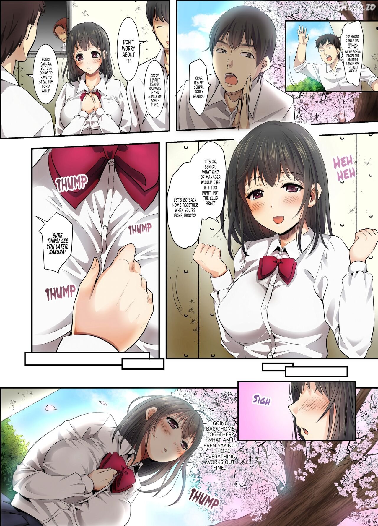 Sakura Ochiru ~Houkago, Kare no Senpai to~ - Uncensored Chapter 1 - page 7