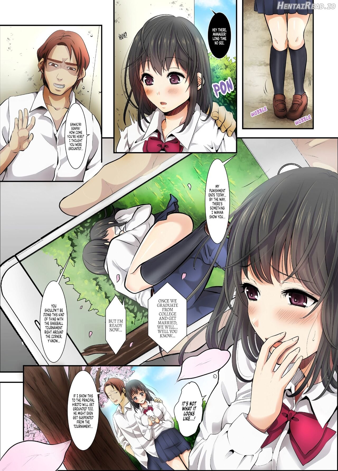 Sakura Ochiru ~Houkago, Kare no Senpai to~ - Uncensored Chapter 1 - page 8