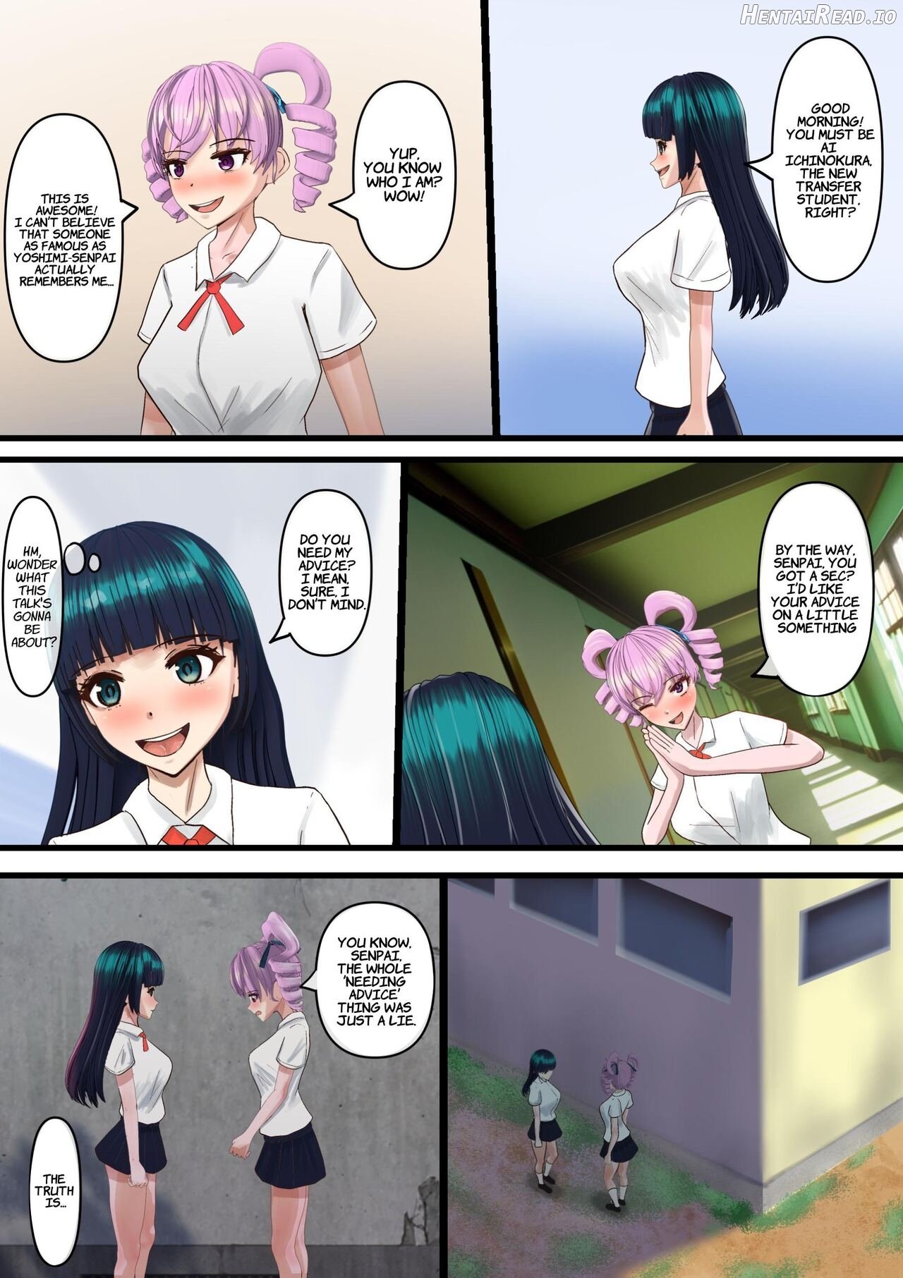 Futanari Joshi ga Futanari Joshi ni Seme rareru Chapter 1 - page 3