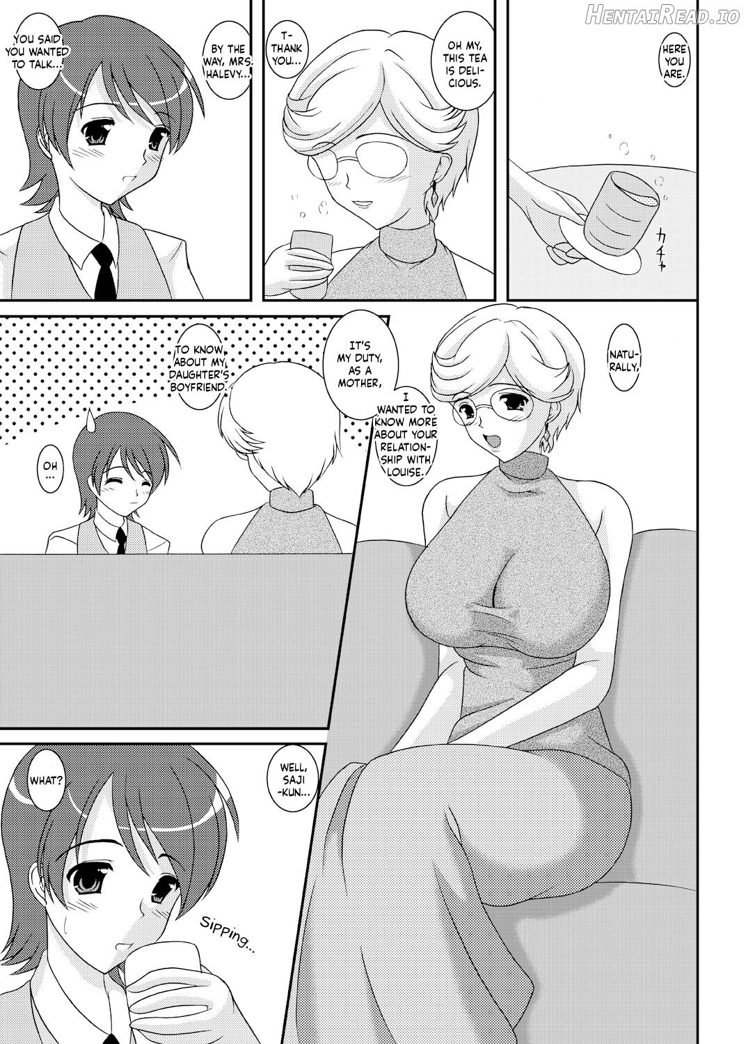 Iinoyo Saji to Ecchi na Double Oppai Chapter 1 - page 2