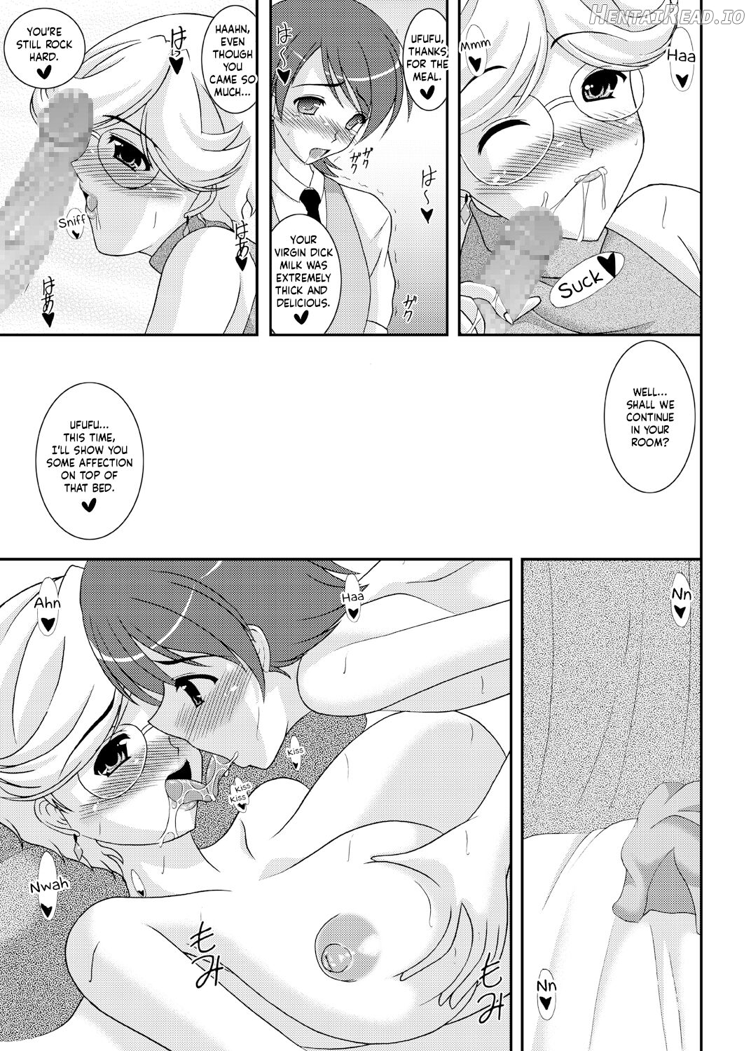 Iinoyo Saji to Ecchi na Double Oppai Chapter 1 - page 8