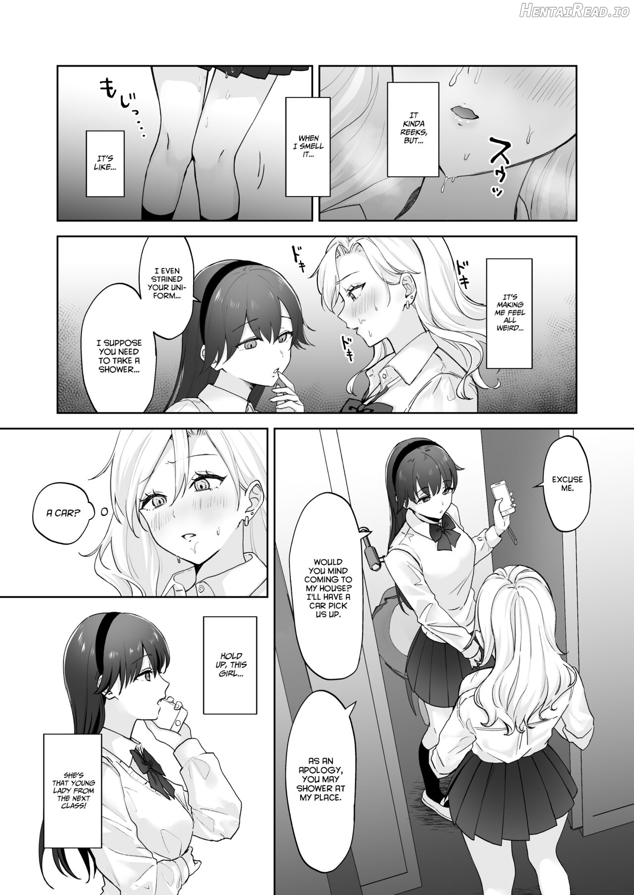 Shojo Gal, Futanari Ojou-sama no Onaho ni Naru Chapter 1 - page 8