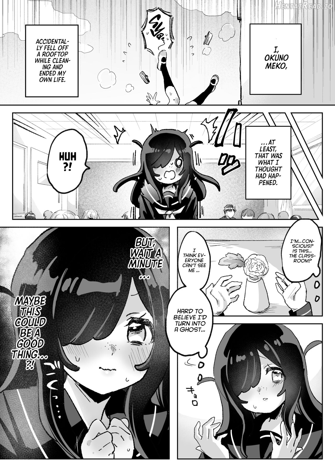 Hentai Seito ni Toritsukarete Shinu made Love Love Ecchi Chapter 1 - page 2