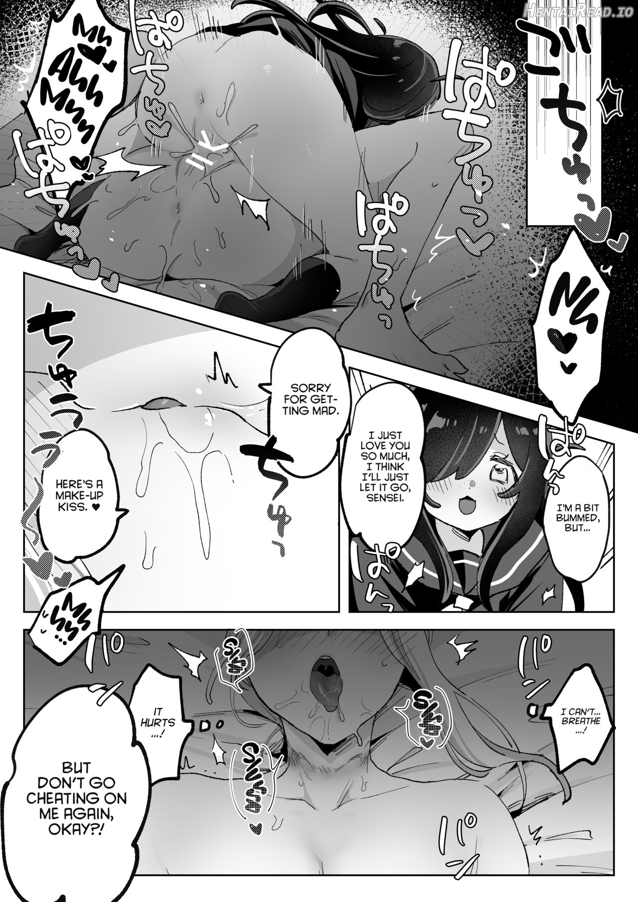 Hentai Seito ni Toritsukarete Shinu made Love Love Ecchi Chapter 1 - page 57