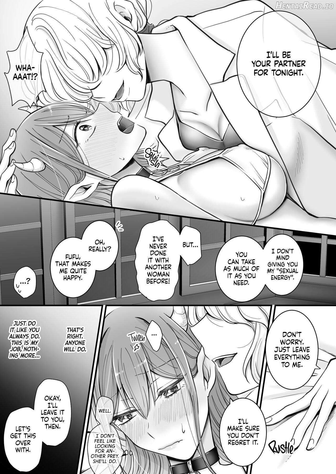 Yuri de Succubus! ~Inma no Atashi ga Ningen no Onna ni Koi da Nante!~ Chapter 1 - page 8