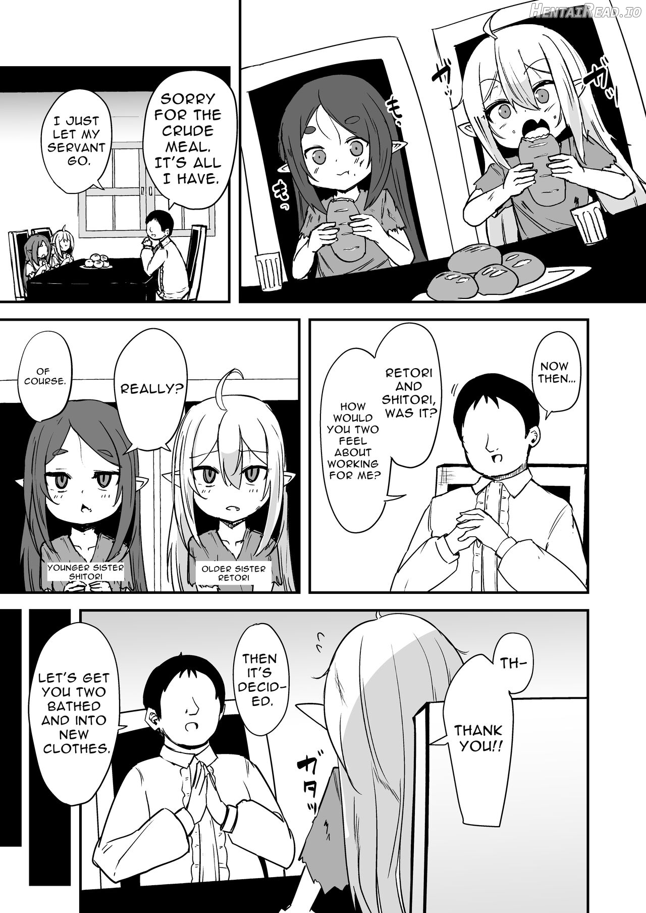 Mazoku no Futago wa Maid de Mesugaki Chapter 1 - page 5