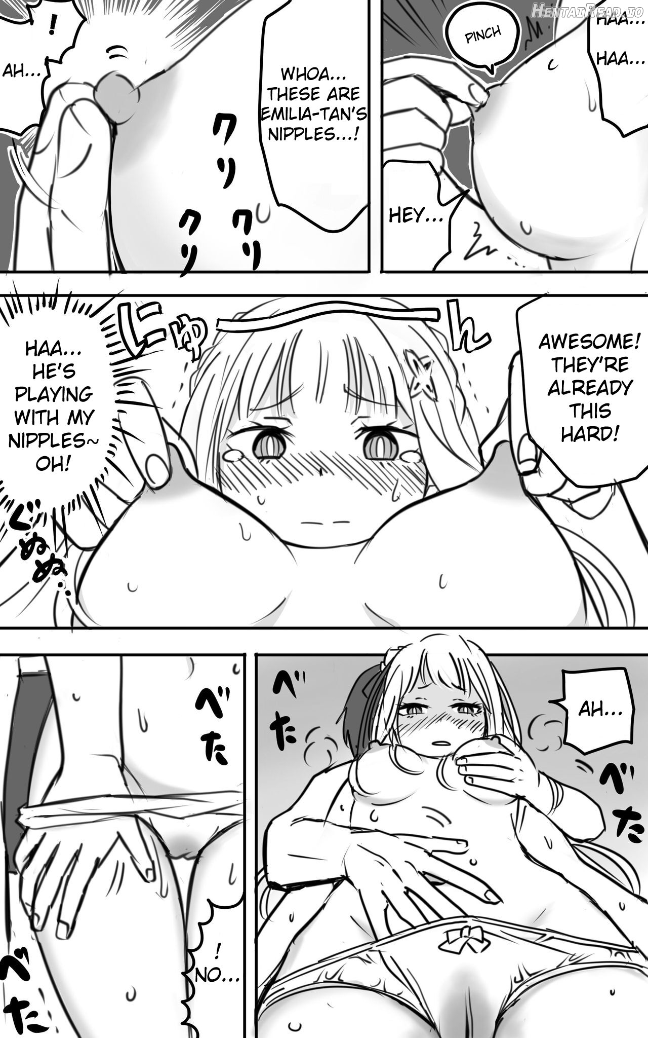 Emilia-tan to Sugooku Sex Sono Chapter 1 - page 12