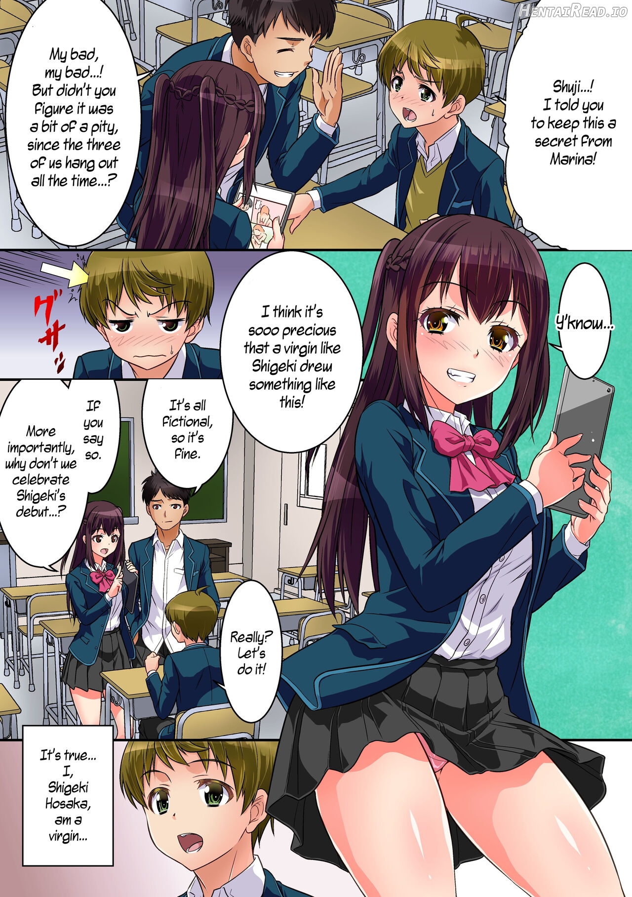 Shinyuu ga Nyotaika Shita node Sex Suru Shika Nai. Doutei yori Saki ni Shojo o Sotsugyou Suru Koto ni Natta Shinyuu no Hanashi. Chapter 1 - page 3