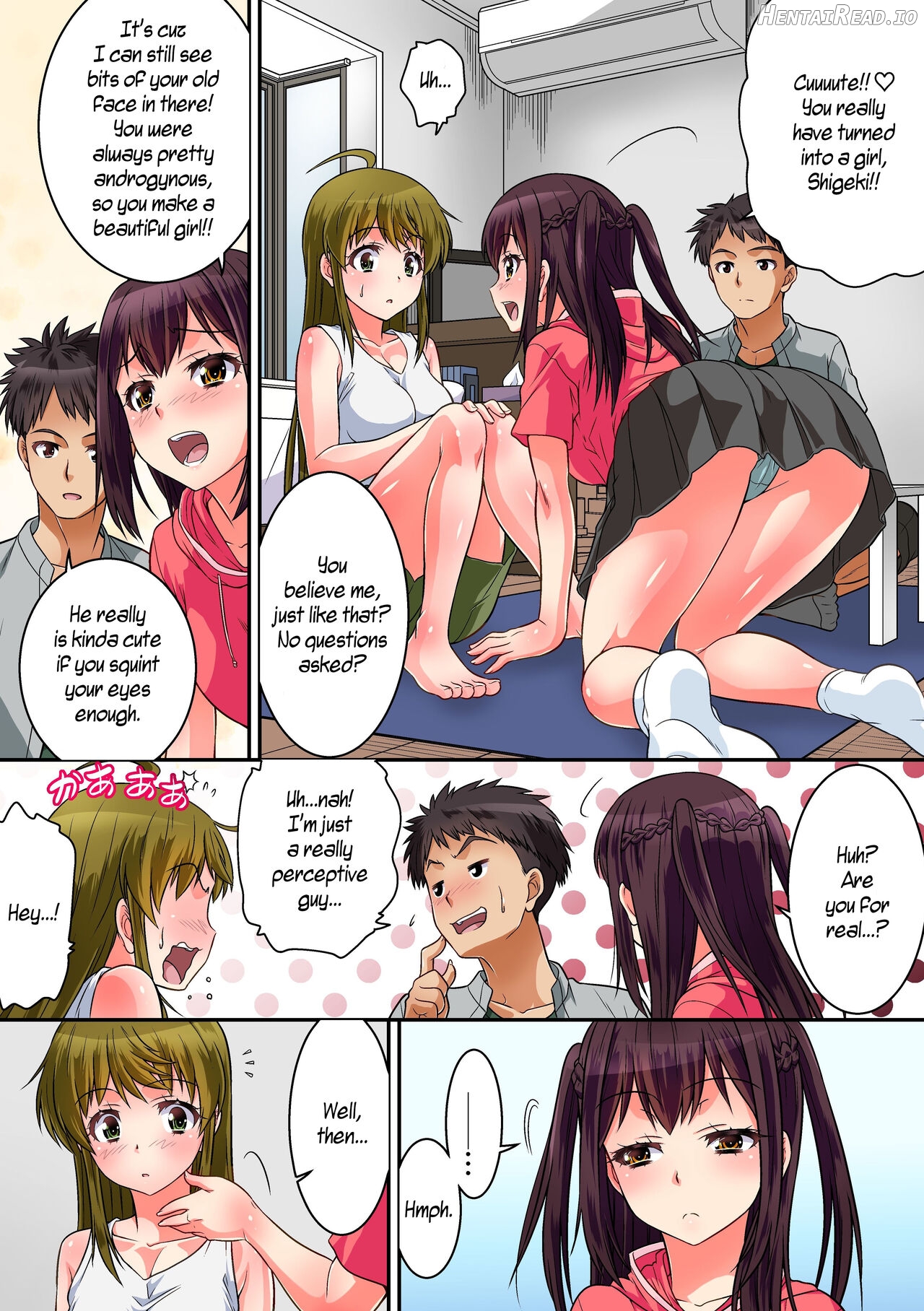 Shinyuu ga Nyotaika Shita node Sex Suru Shika Nai. Doutei yori Saki ni Shojo o Sotsugyou Suru Koto ni Natta Shinyuu no Hanashi. Chapter 1 - page 17