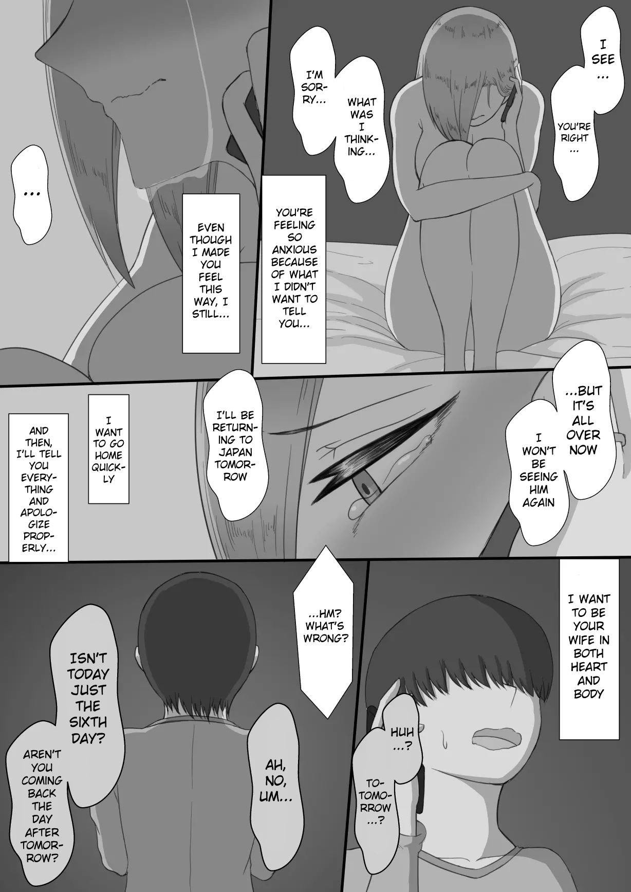 "7-nichikan no Netorase Kiroku" ~Tsuma Shiten~ Dai-1-wa Chapter 4 - page 60