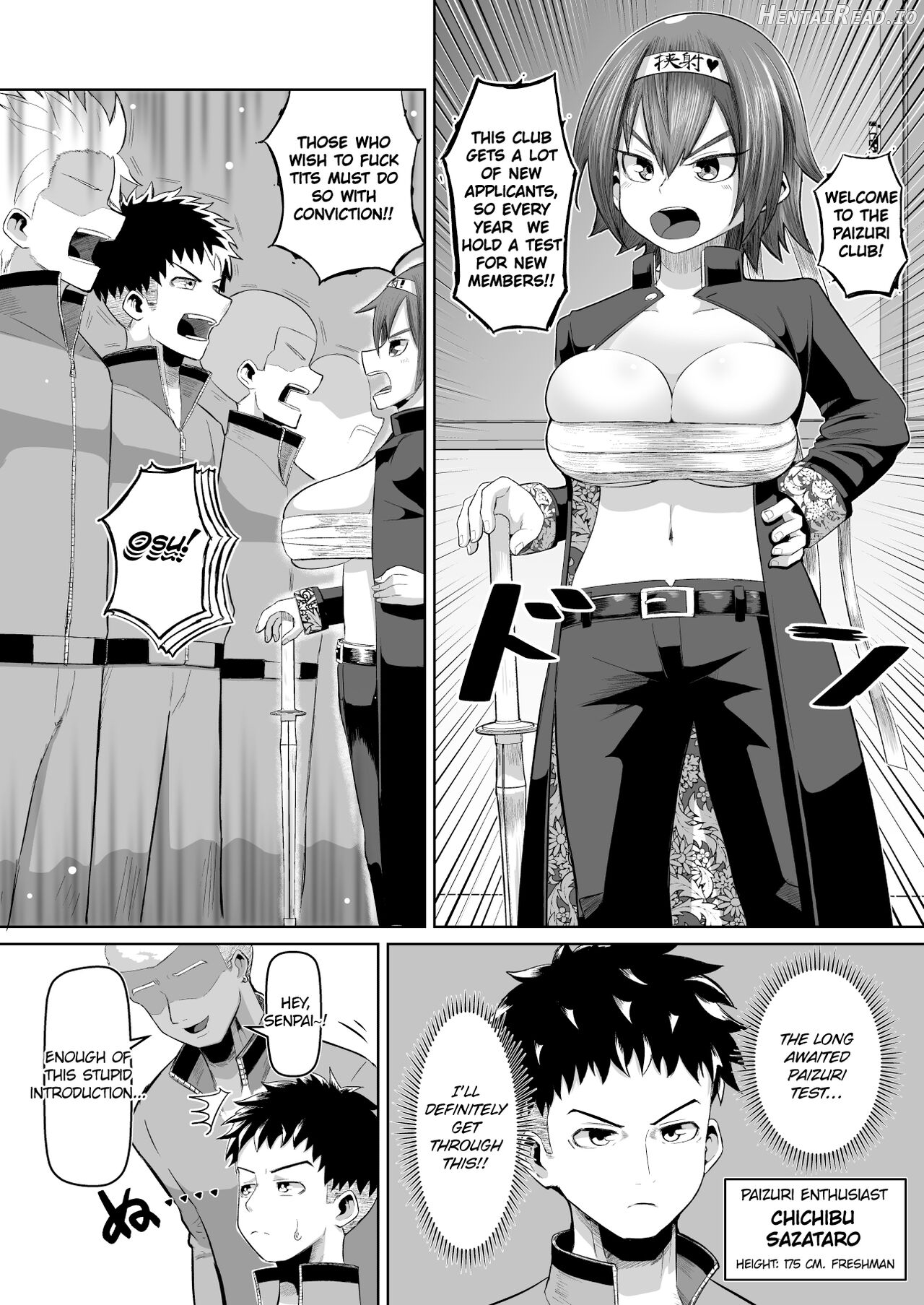 Nekketsu Paizuri-bu!! Ichi Chapter 1 - page 2