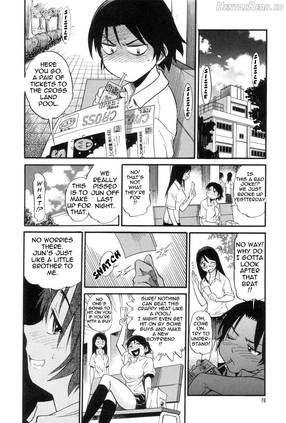 Shi Chau? - A cherry boy meets a busty girl - Decensored Chapter 1 - page 77