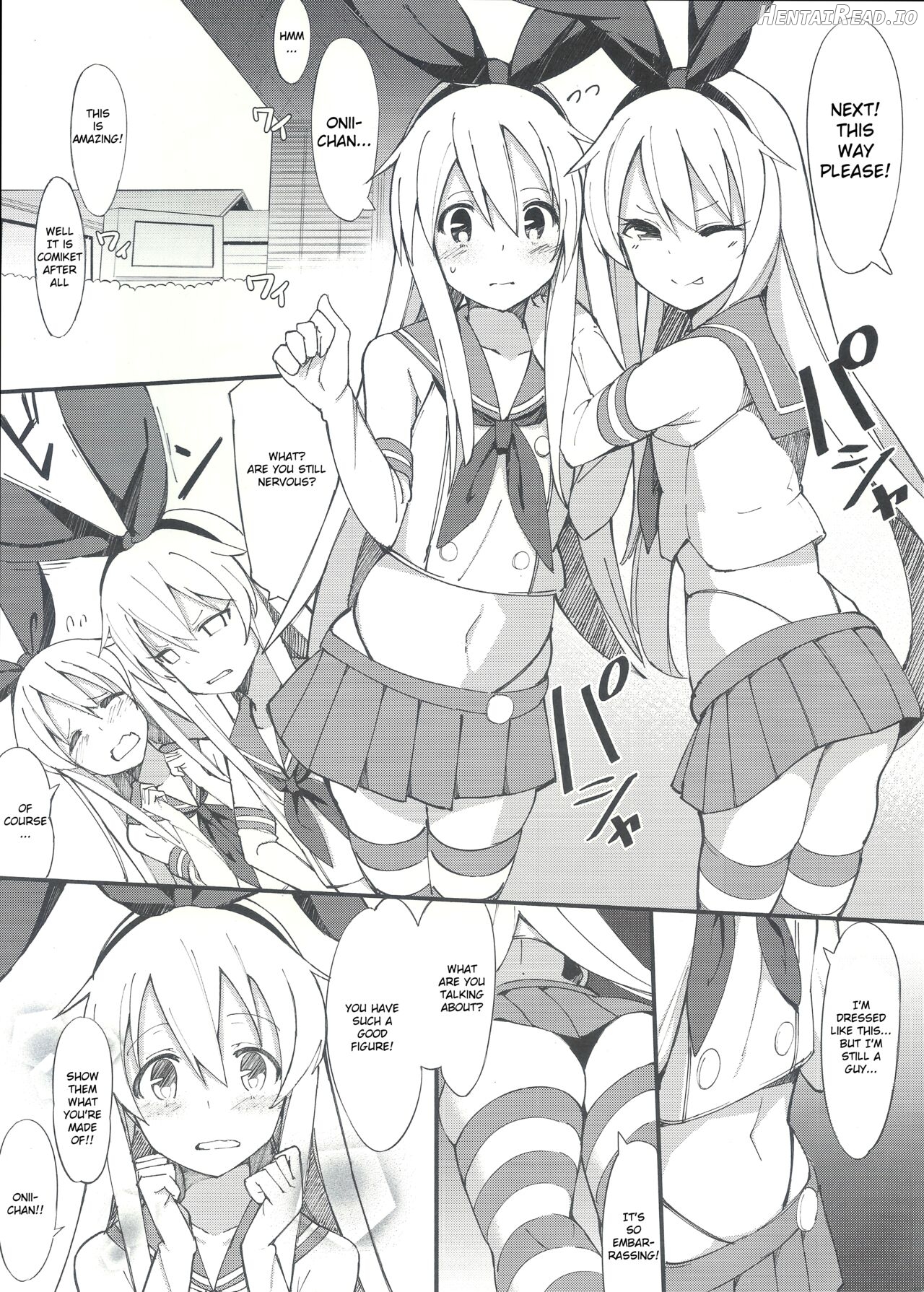 Shimakaze-kun ga Costte Costte Kosuru Hon Chapter 1 - page 3