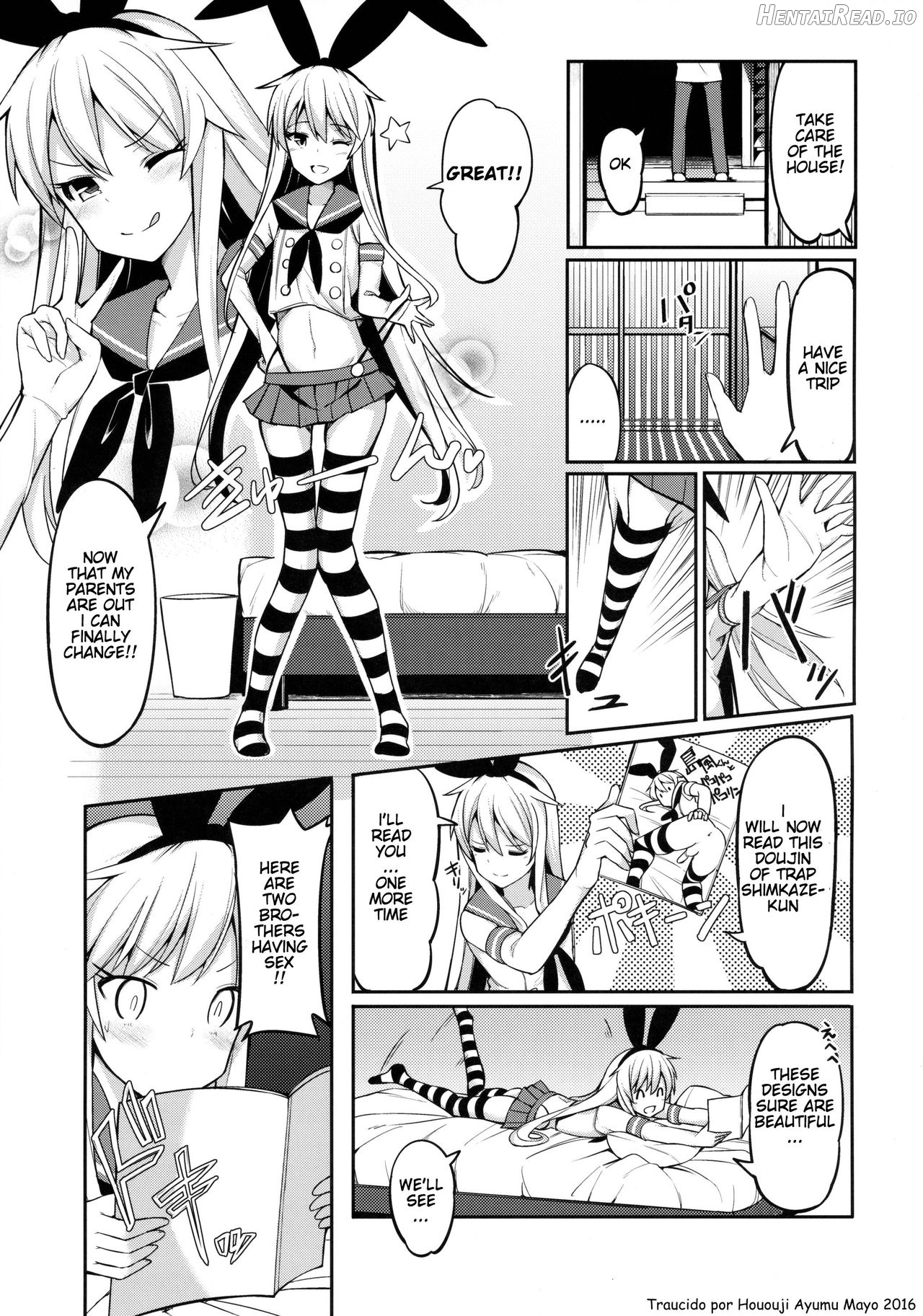 Shimakaze-kun ga Costte Costte Kosuru Hon Chapter 1 - page 10