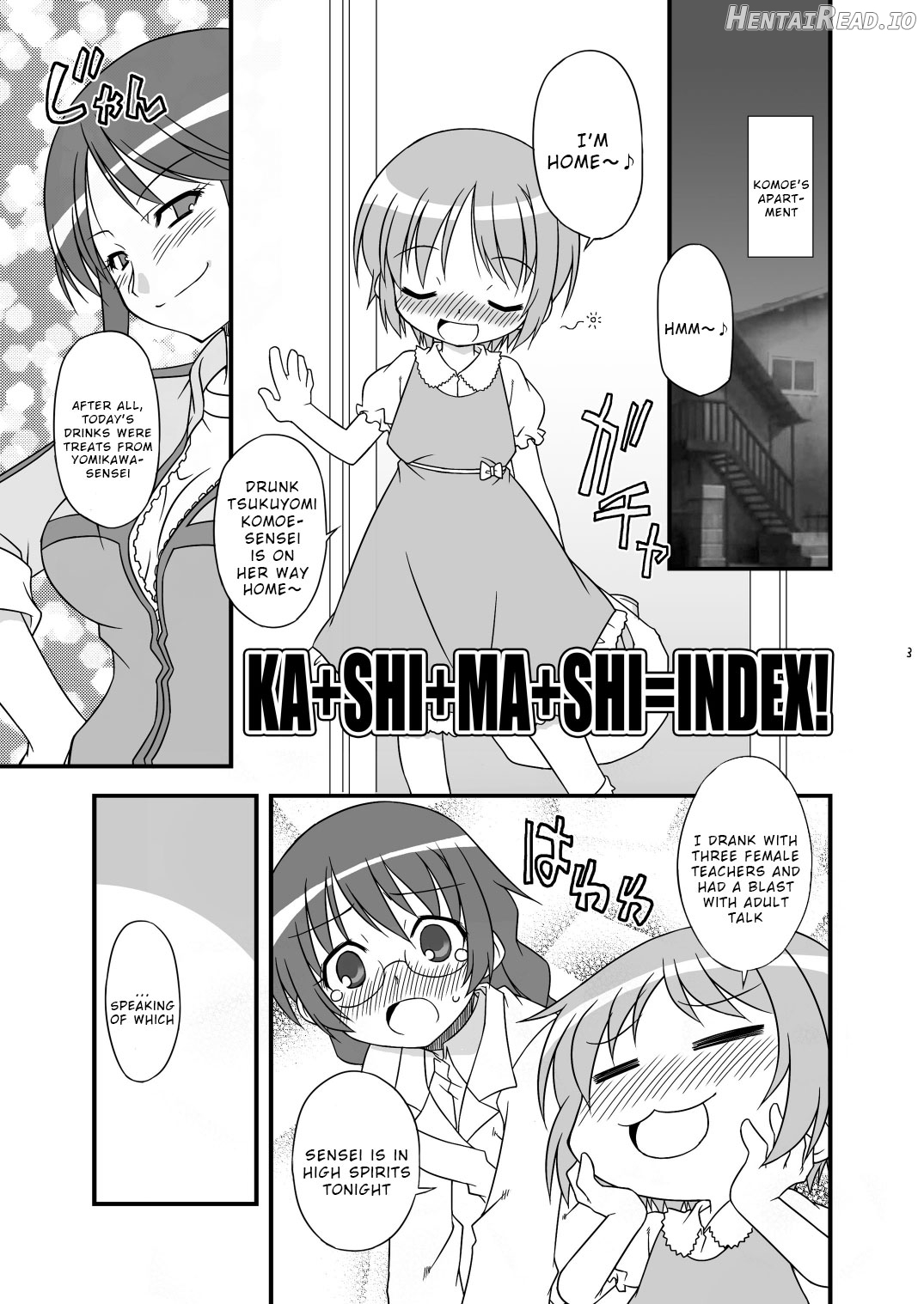 KA+SHI+MA+SHI=INDEX! Chapter 1 - page 3