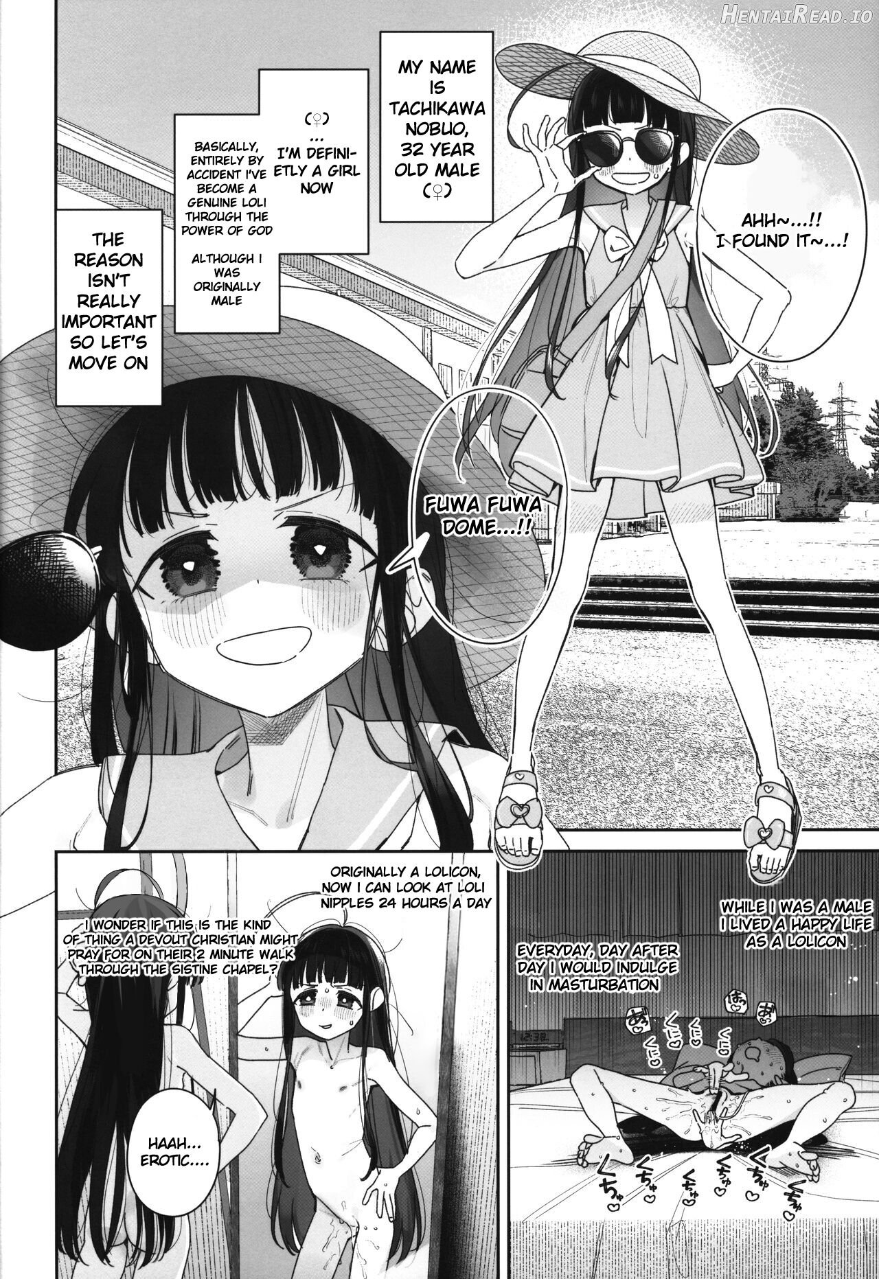 TS Loli Oji-san no Bouken Kanwa -Fuwafuwa Dome Hen- - The Adventures of TS Lori guy. Chapter 1 - page 3