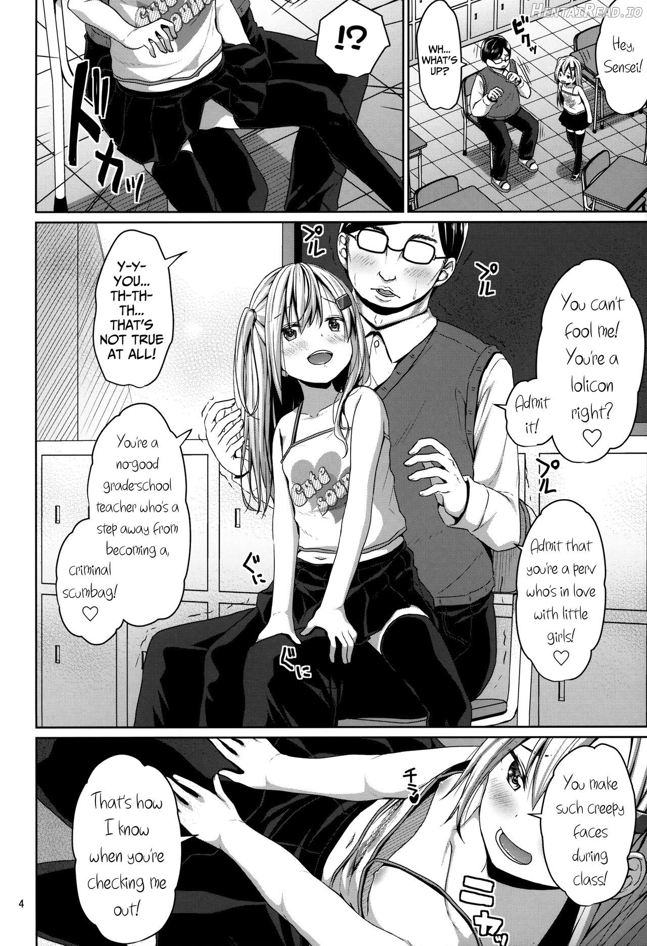 JS Mesugaki Loli Bitch ni Kyoushi wa Makenai! Chapter 1 - page 3