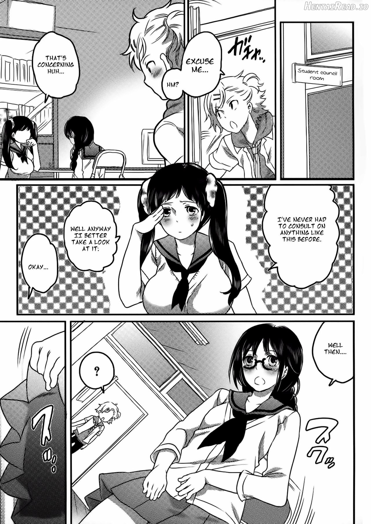 Shiritsu! Futanari Gakuen Seitokai Chapter 1 - page 63