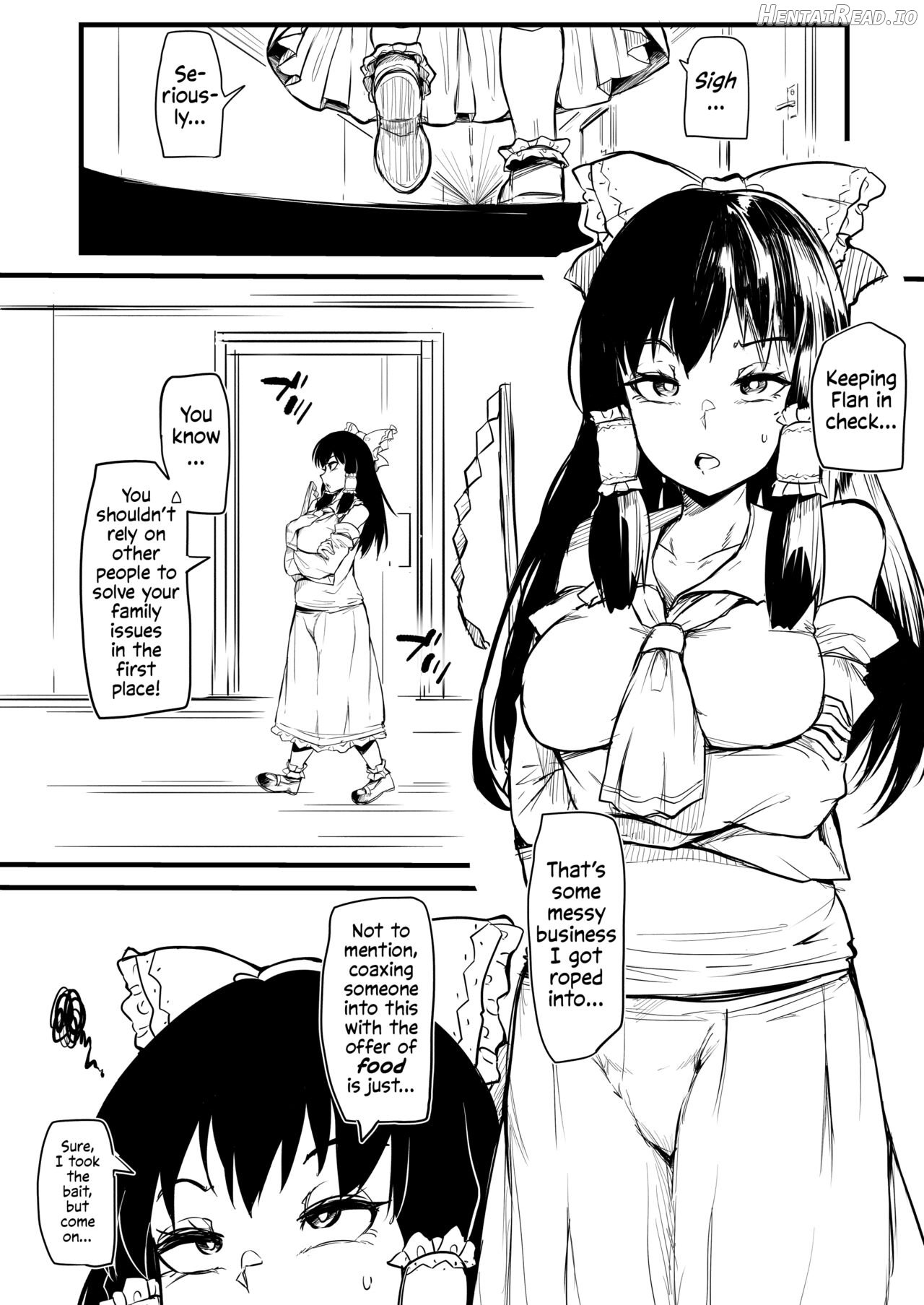 Futanari Flan-chan Ga Reimu O Choukyou Suru Manga Chapter 1 - page 1