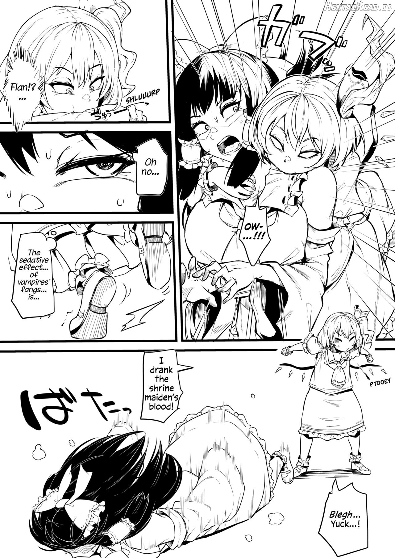 Futanari Flan-chan Ga Reimu O Choukyou Suru Manga Chapter 1 - page 5