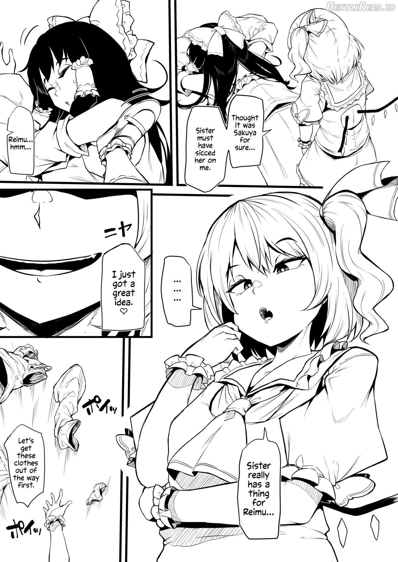 Futanari Flan-chan Ga Reimu O Choukyou Suru Manga Chapter 1 - page 6