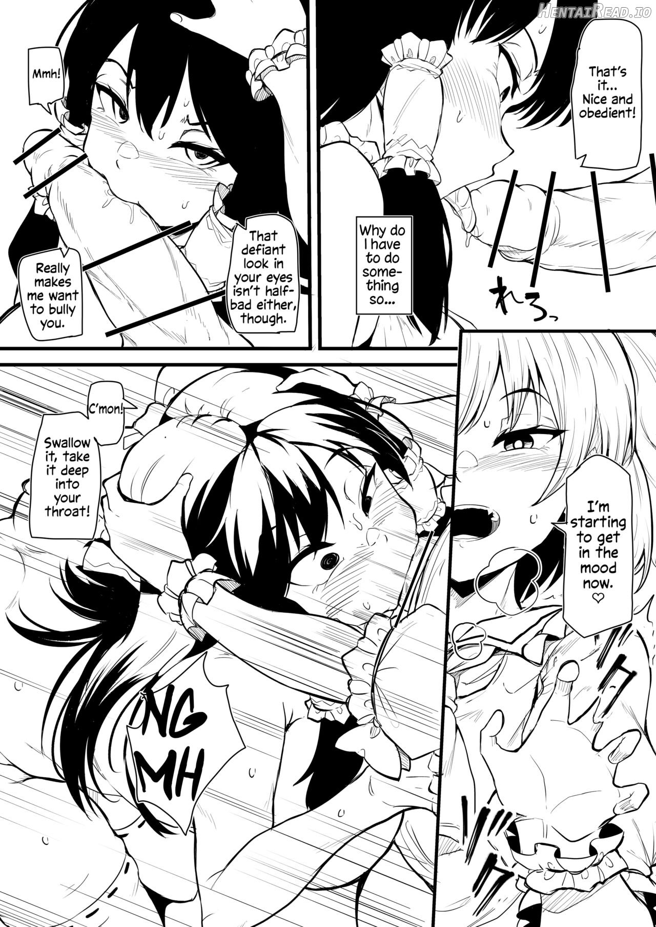 Futanari Flan-chan Ga Reimu O Choukyou Suru Manga Chapter 1 - page 10