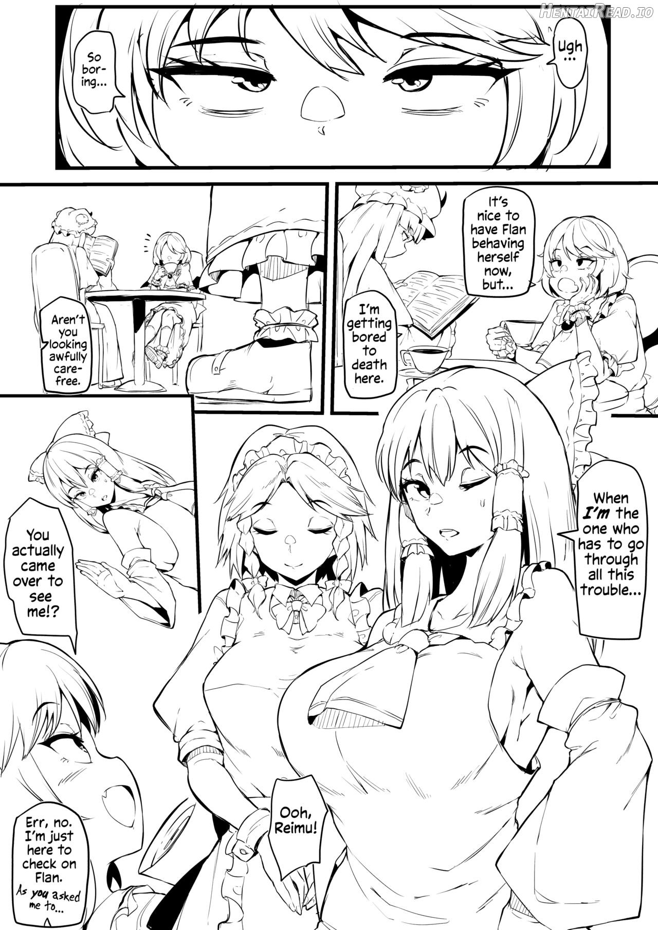 Futanari Flan-chan Ga Reimu O Choukyou Suru Manga Chapter 1 - page 25