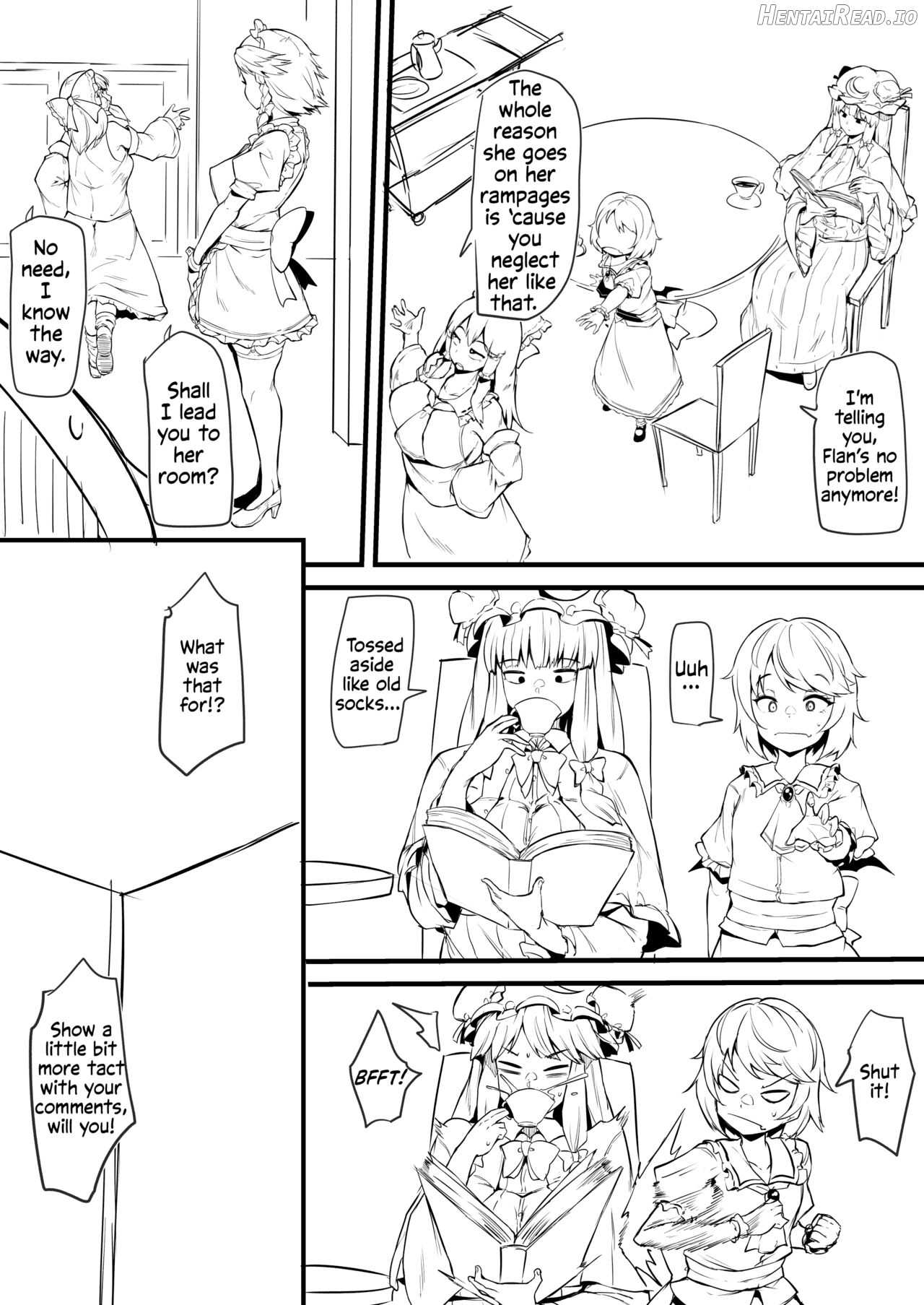 Futanari Flan-chan Ga Reimu O Choukyou Suru Manga Chapter 1 - page 26