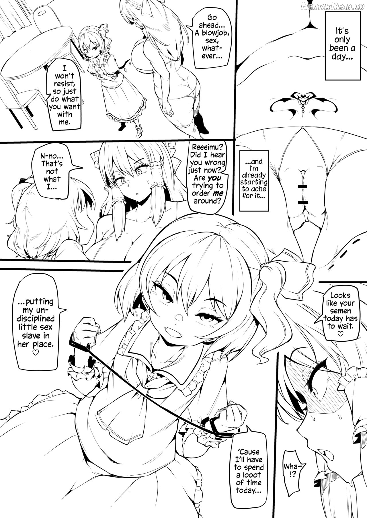 Futanari Flan-chan Ga Reimu O Choukyou Suru Manga Chapter 1 - page 29