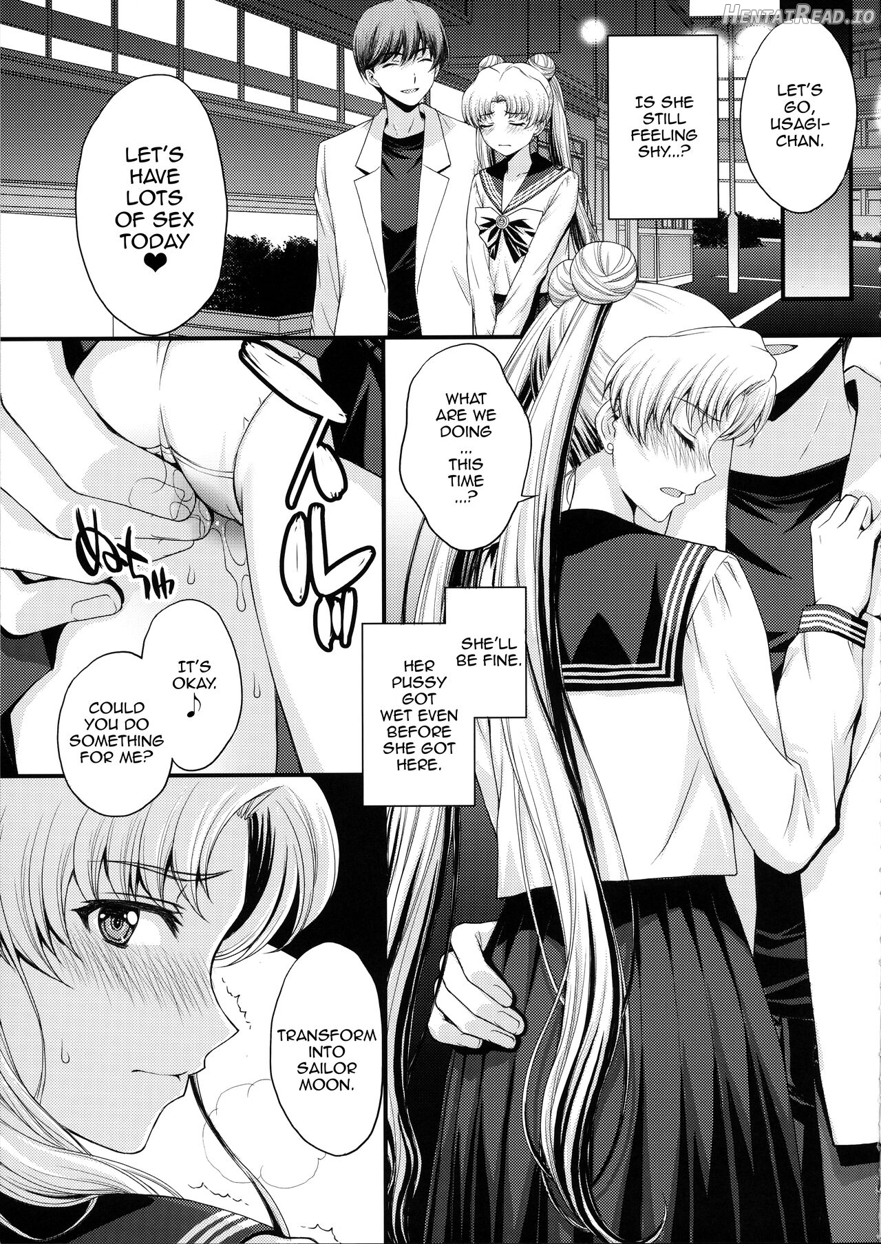 Usagi no Junjou! Chin Make Bishoujo Senshi! Chapter 1 - page 6