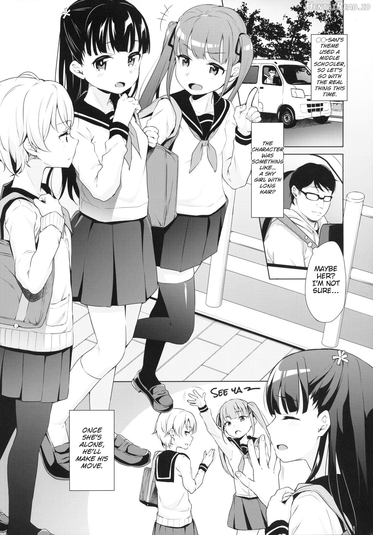 Rachirare Shoujo wa, Manga no Naka de __. Koharu Hen Chapter 1 - page 5