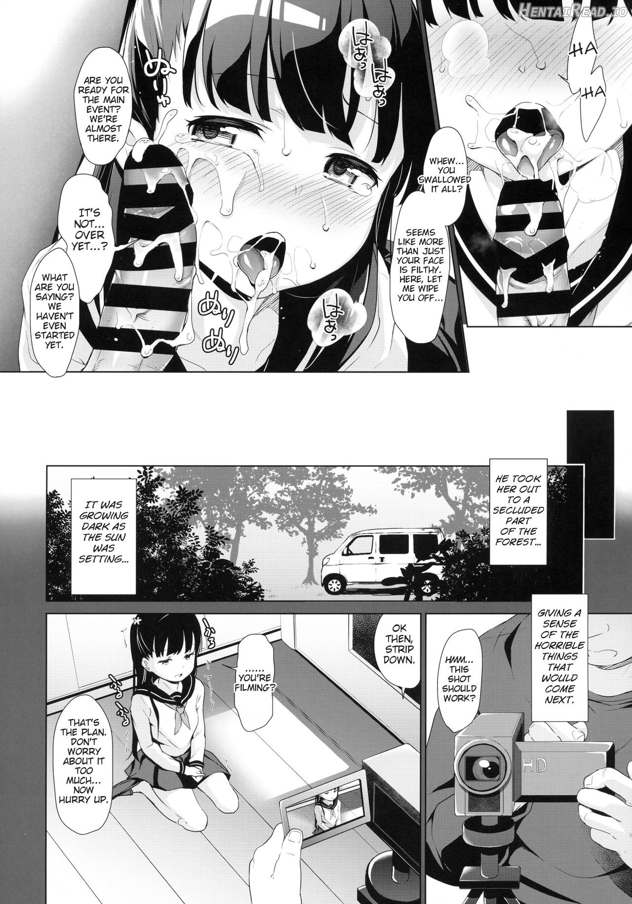 Rachirare Shoujo wa, Manga no Naka de __. Koharu Hen Chapter 1 - page 11