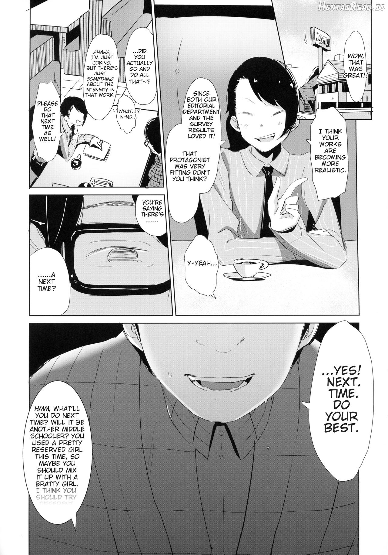 Rachirare Shoujo wa, Manga no Naka de __. Koharu Hen Chapter 1 - page 21