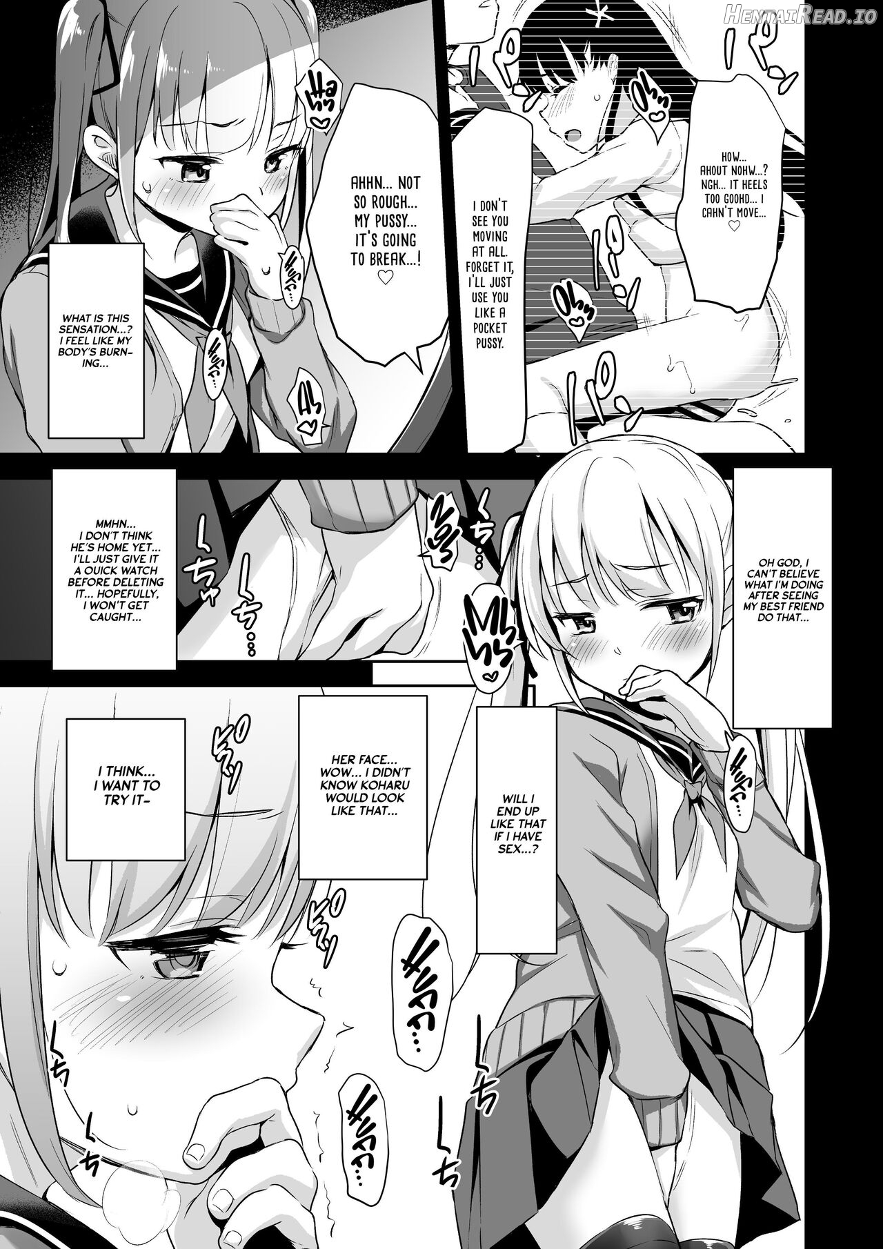 Rachirare Shoujo wa, Manga no Naka de __. Koharu Hen Chapter 2 - page 8