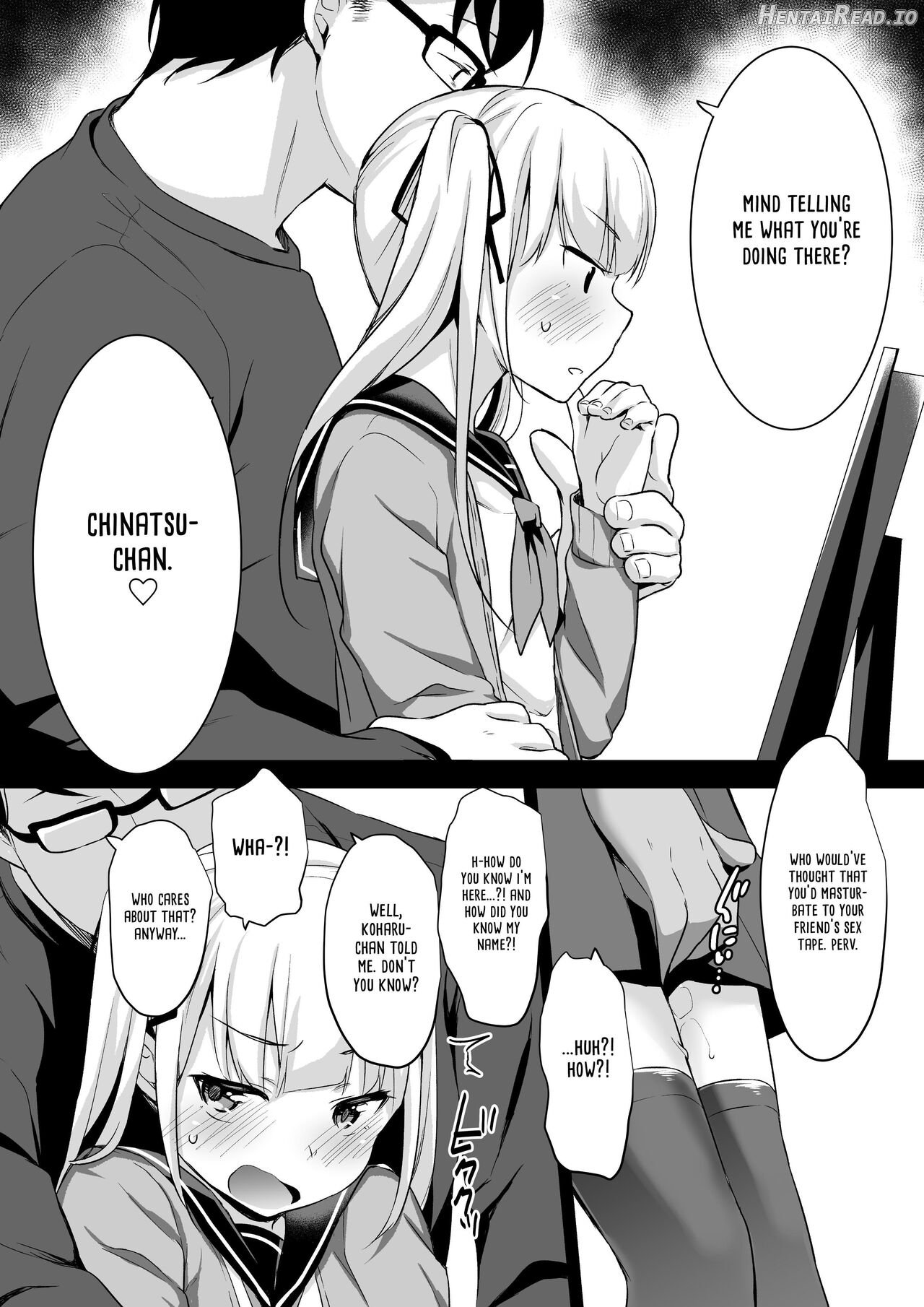 Rachirare Shoujo wa, Manga no Naka de __. Koharu Hen Chapter 2 - page 9