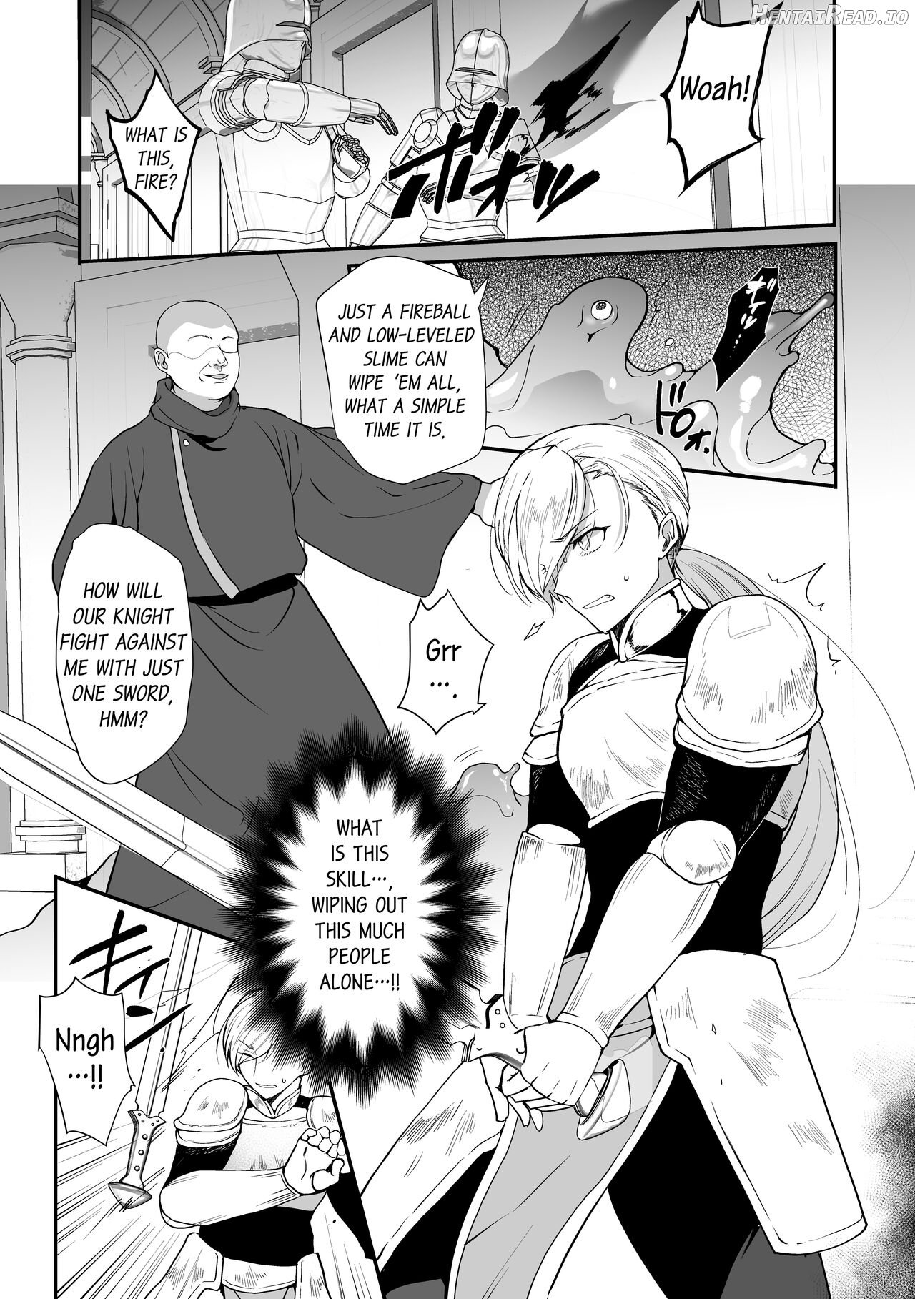 Hentai Inmon 3 Eiyuu Kishi Mesu Ochi Koukai Saimin Chapter 2 - page 4