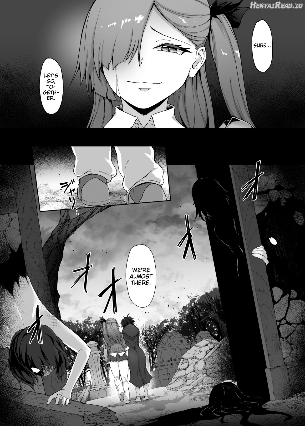 Mecha Tsuyoi Hazu no Onna Kakutouka, Mesugaki Mazoku ni Wana ni Hamerare Bokorare Futanari Buzama Level Drain Kyousei Shasei Shizako ni Sarete Sekka Hakai Shokei Chapter 1 - page 9