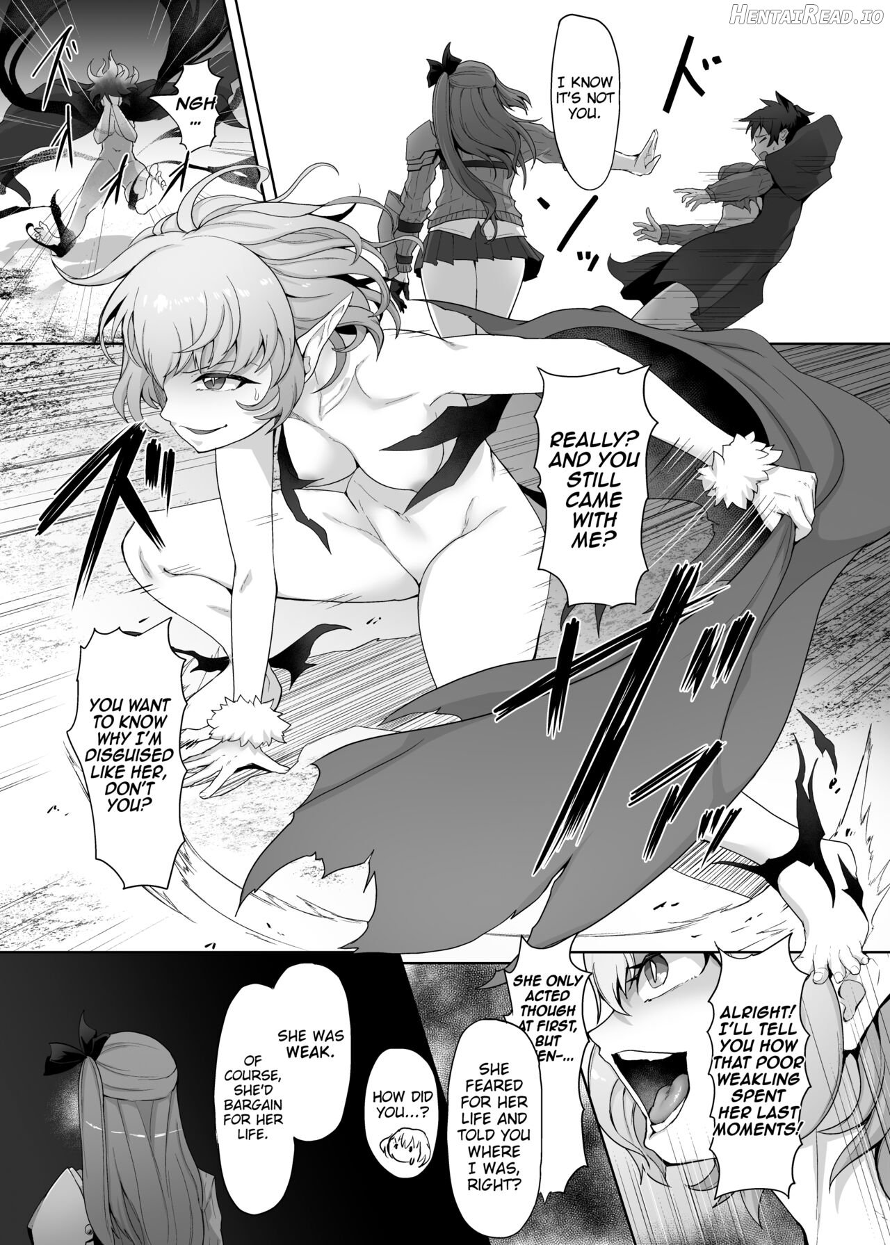 Mecha Tsuyoi Hazu no Onna Kakutouka, Mesugaki Mazoku ni Wana ni Hamerare Bokorare Futanari Buzama Level Drain Kyousei Shasei Shizako ni Sarete Sekka Hakai Shokei Chapter 1 - page 10