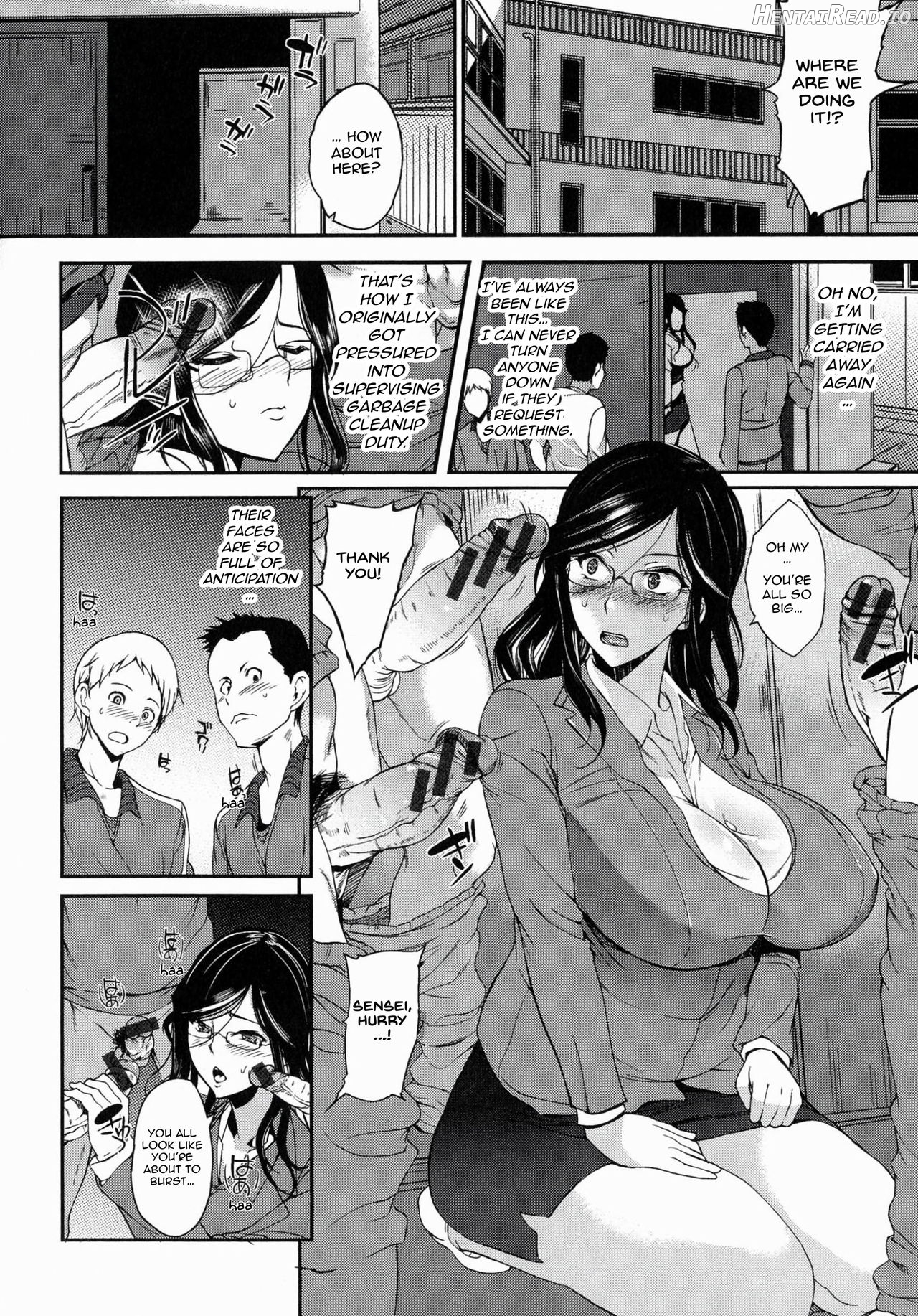 Sensei to no Gohoushi Osouji Chapter 1 - page 4