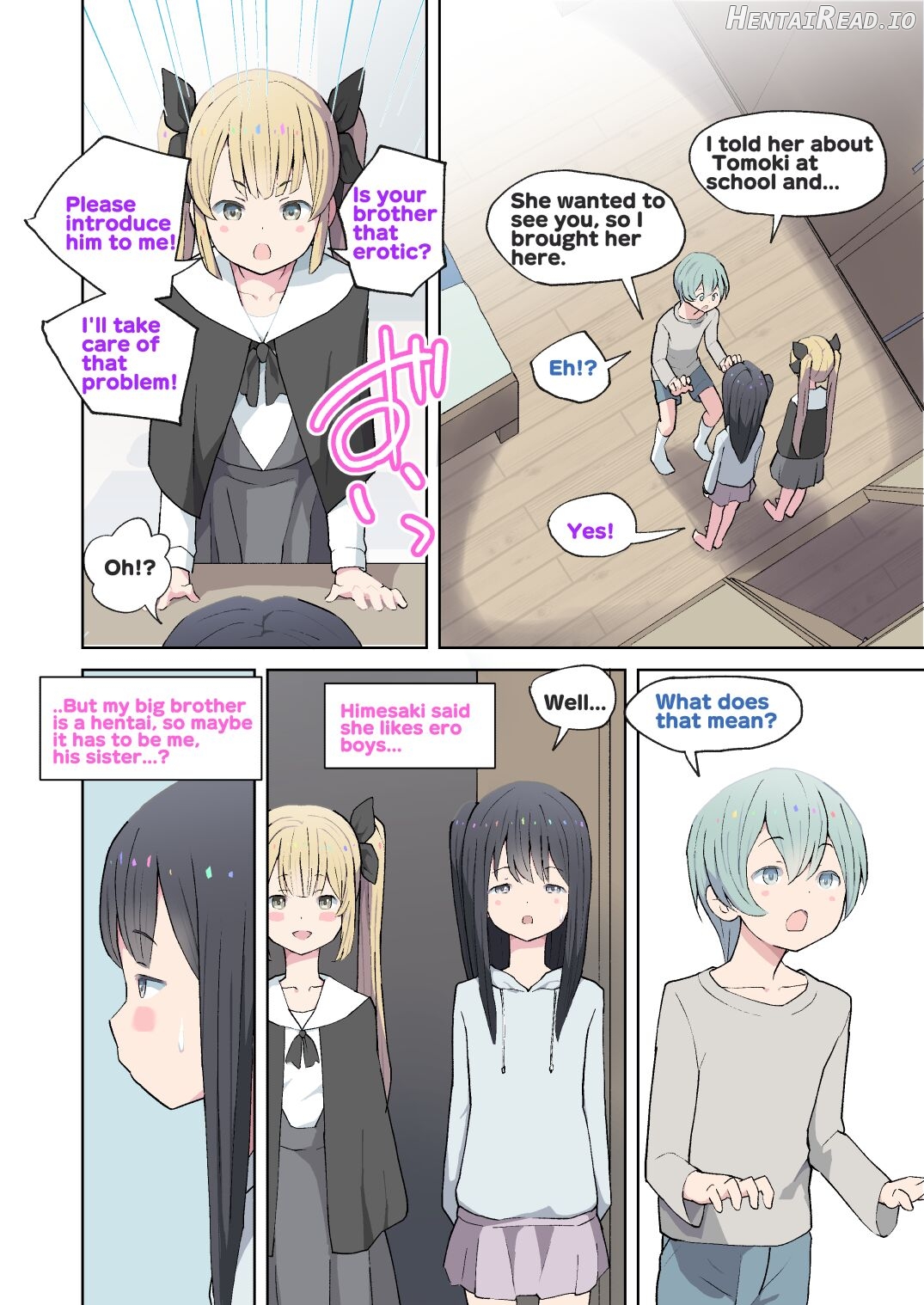 Onii-chan no Hentai!! Imouto no Me no Mae de Watashi no Tomodachi to SEX shitara Dame Nandakara ne! Chapter 1 - page 7