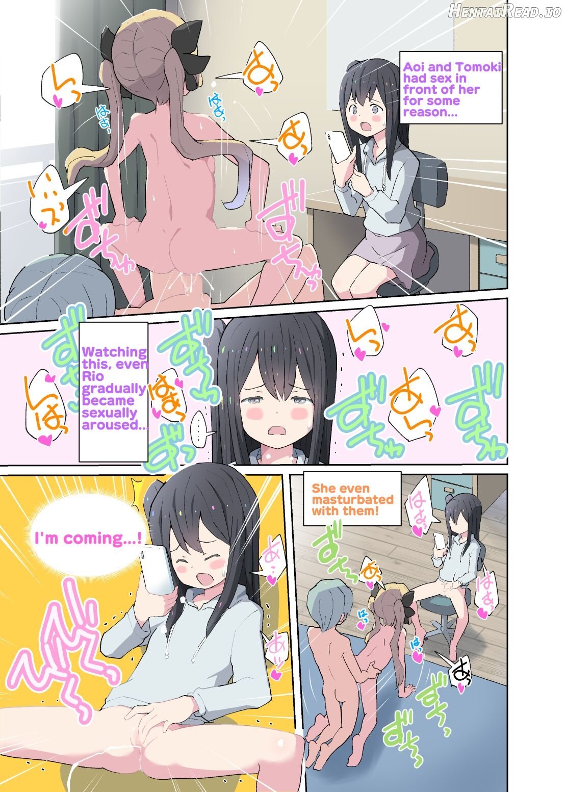 Onii-chan no Hentai!! Imouto no Me no Mae de Watashi no Tomodachi to SEX shitara Dame Nandakara ne! Chapter 2 - page 4