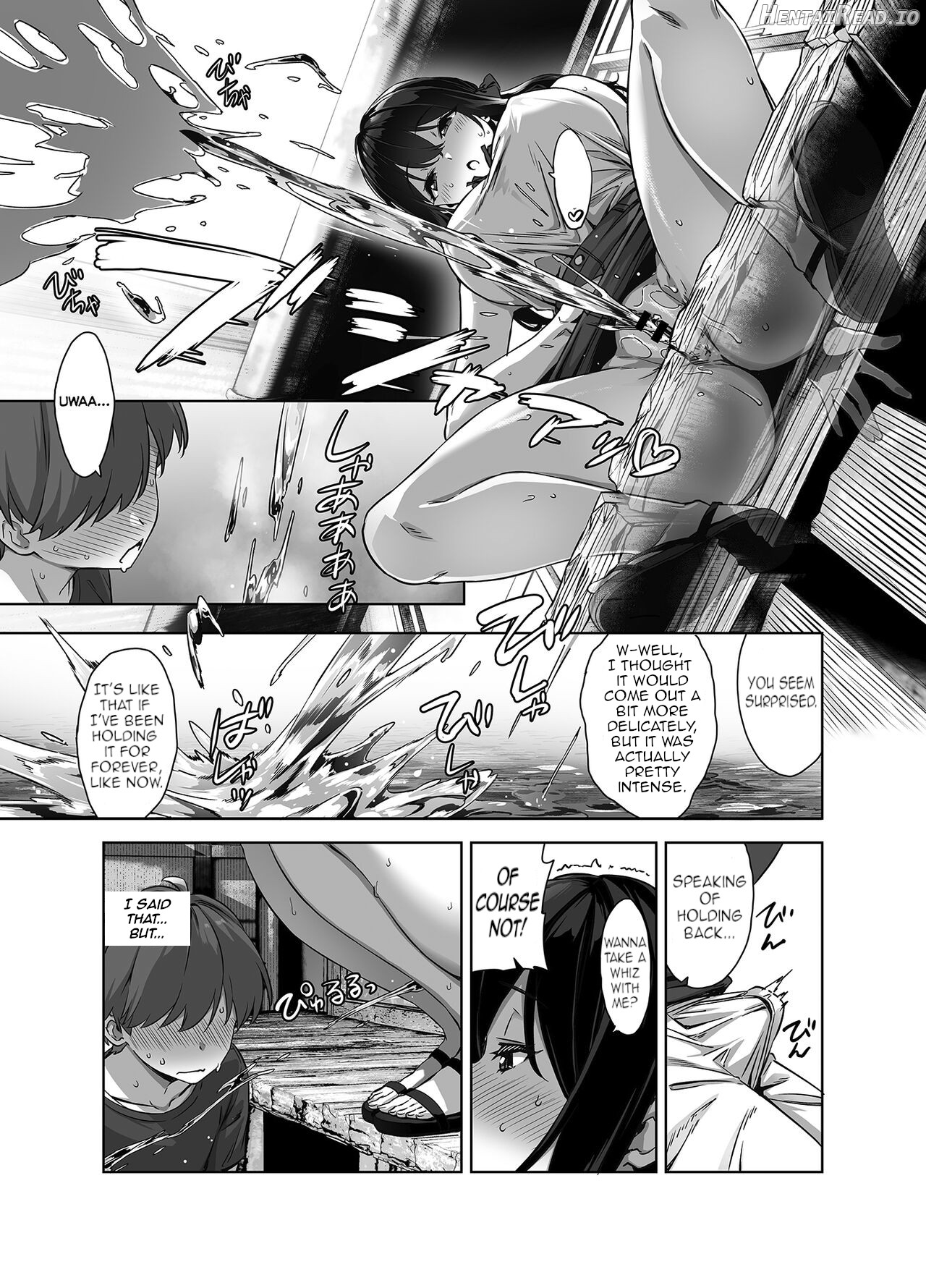 Natsu to Inaka to Yuuwaku shite kuru Dekkai Oshiego Chapter 1 - page 34