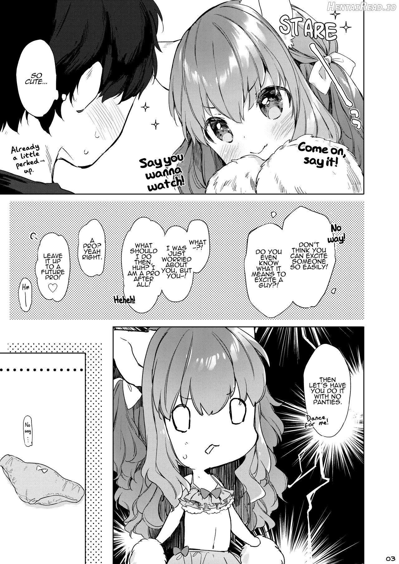 Nekomimi Cheer-chan wa Osawari Kinshi! Chapter 1 - page 4